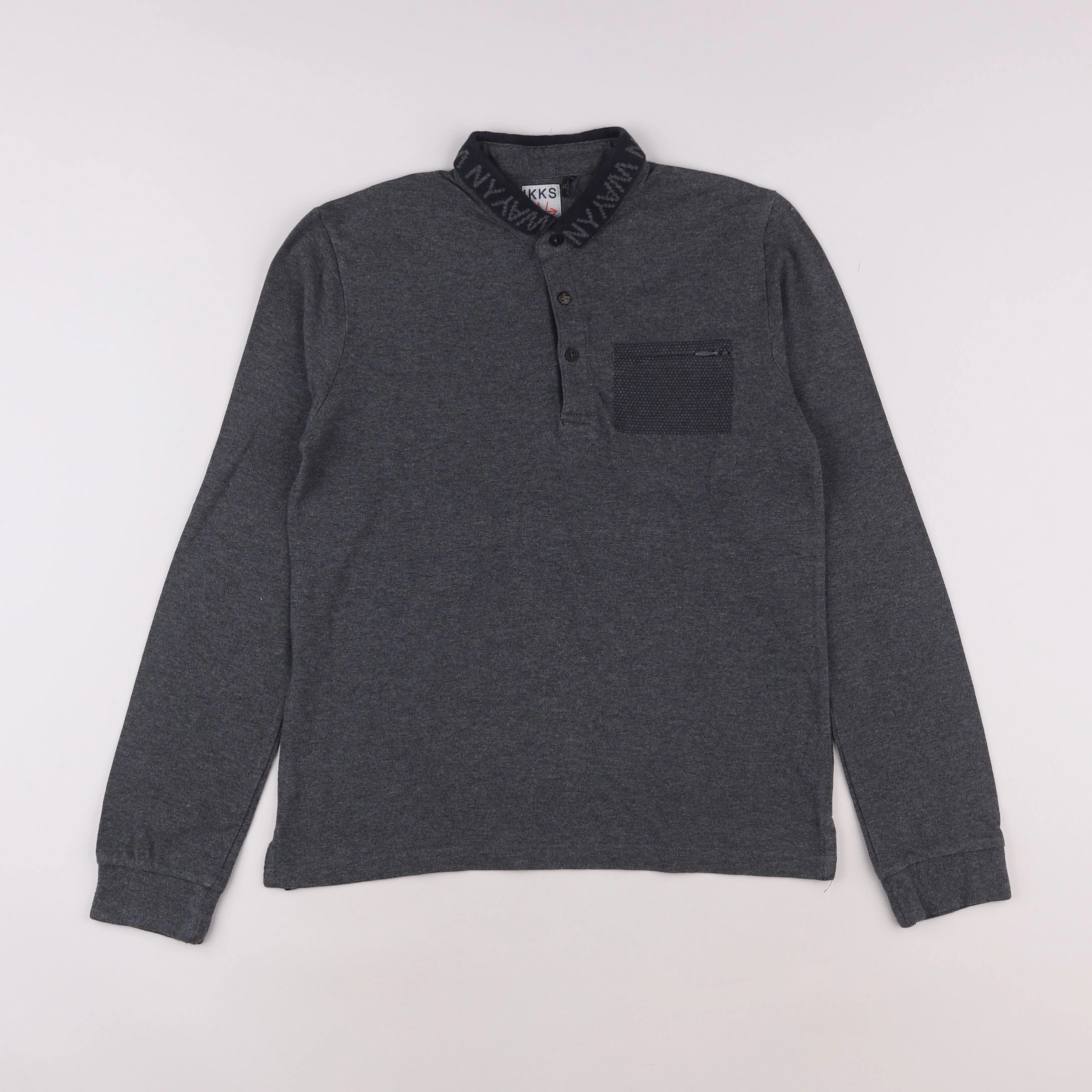 IKKS - polo gris - 12 ans