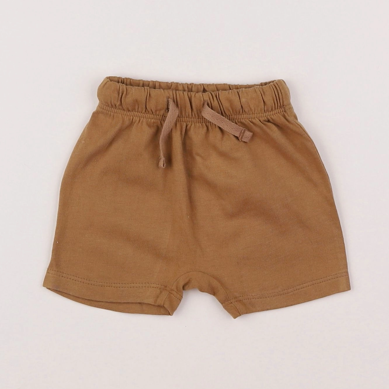 H&M - short marron - 1/3 mois