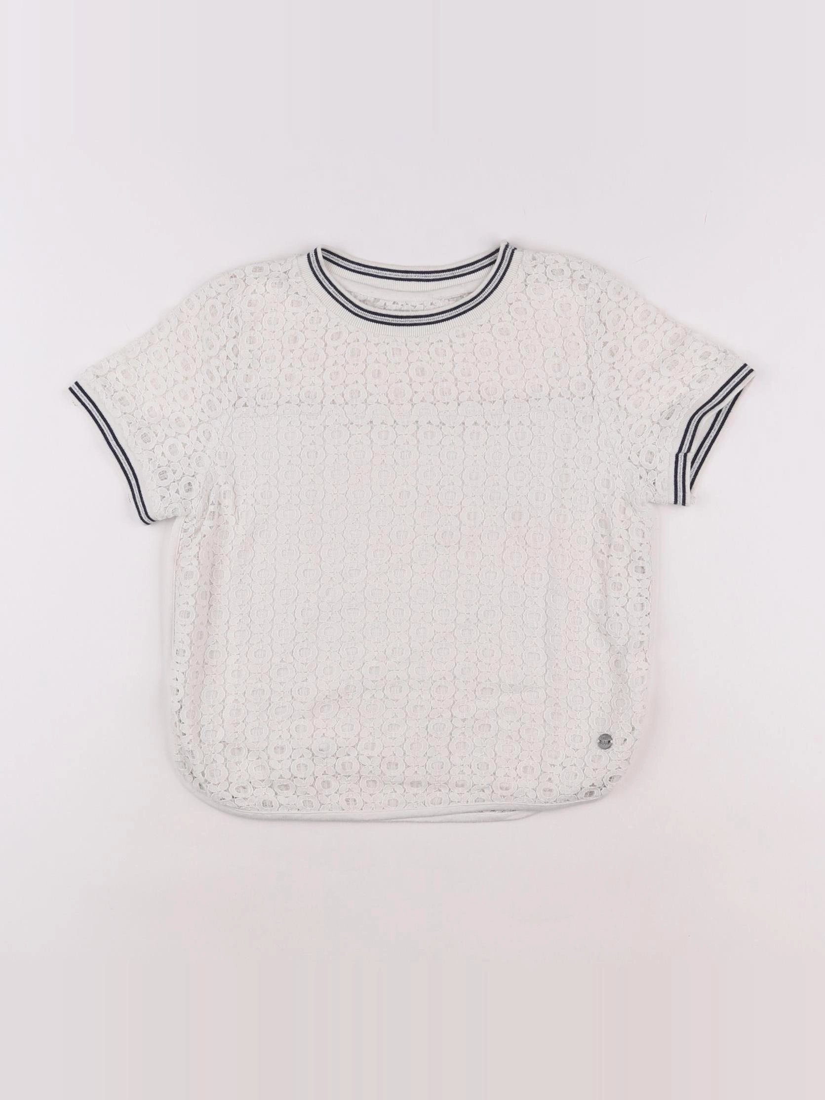 IKKS - blouse blanc - 10 ans