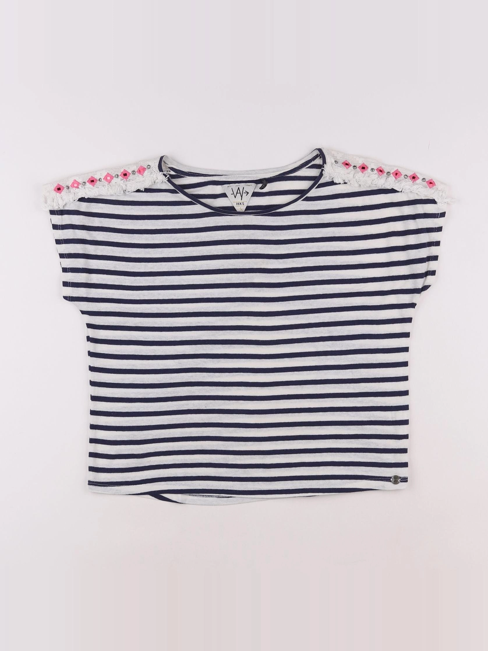 IKKS - tee-shirt bleu - 12 ans