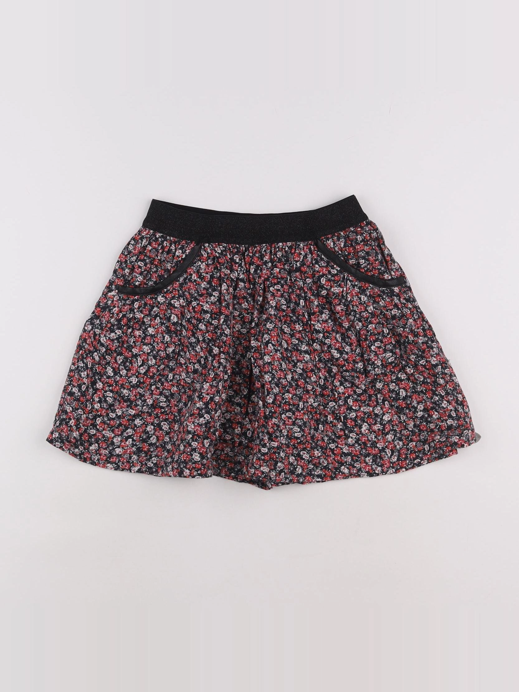 IKKS - jupe rouge, noir - 12 ans