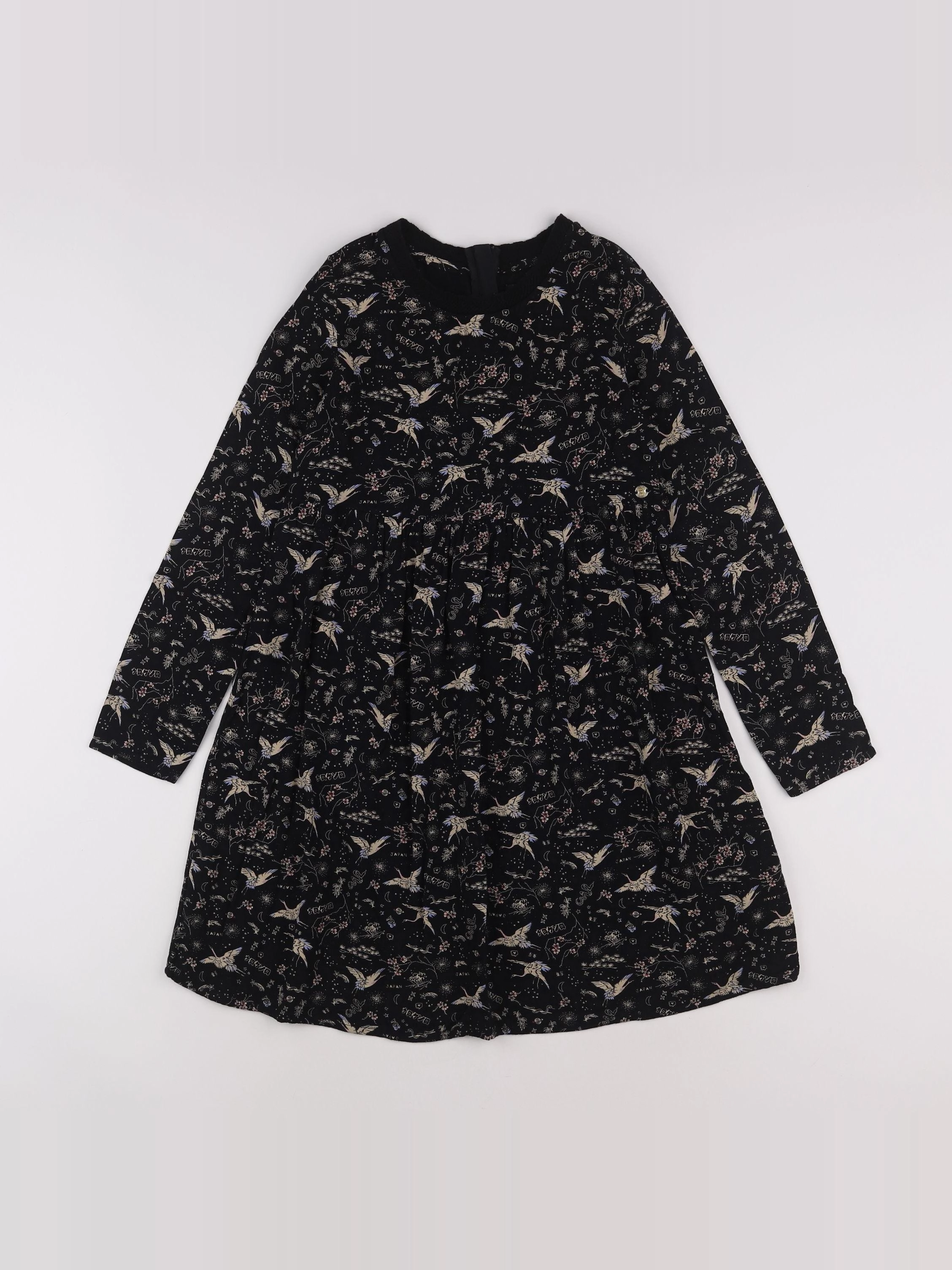 IKKS - robe noir - 10 ans