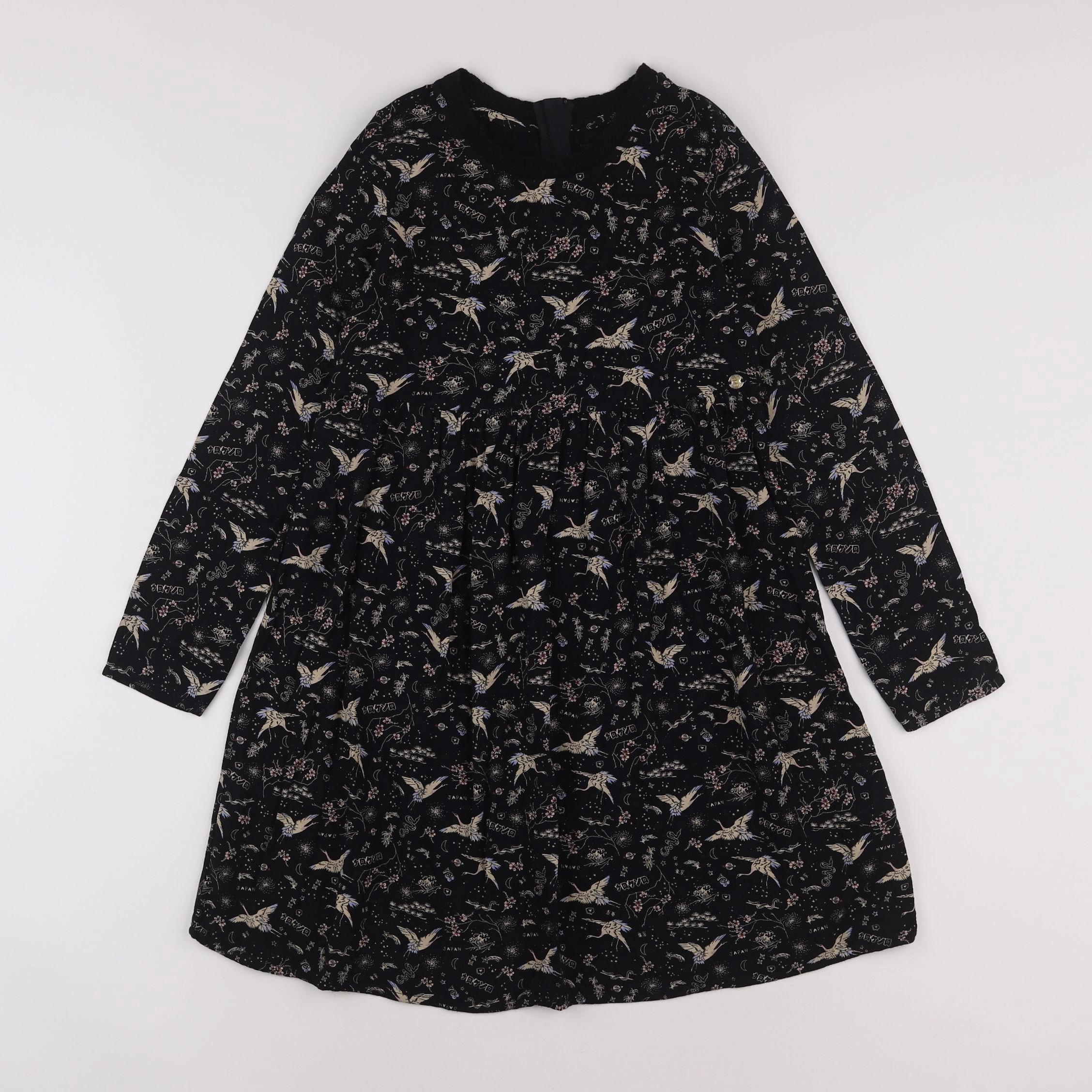 IKKS - robe noir - 10 ans