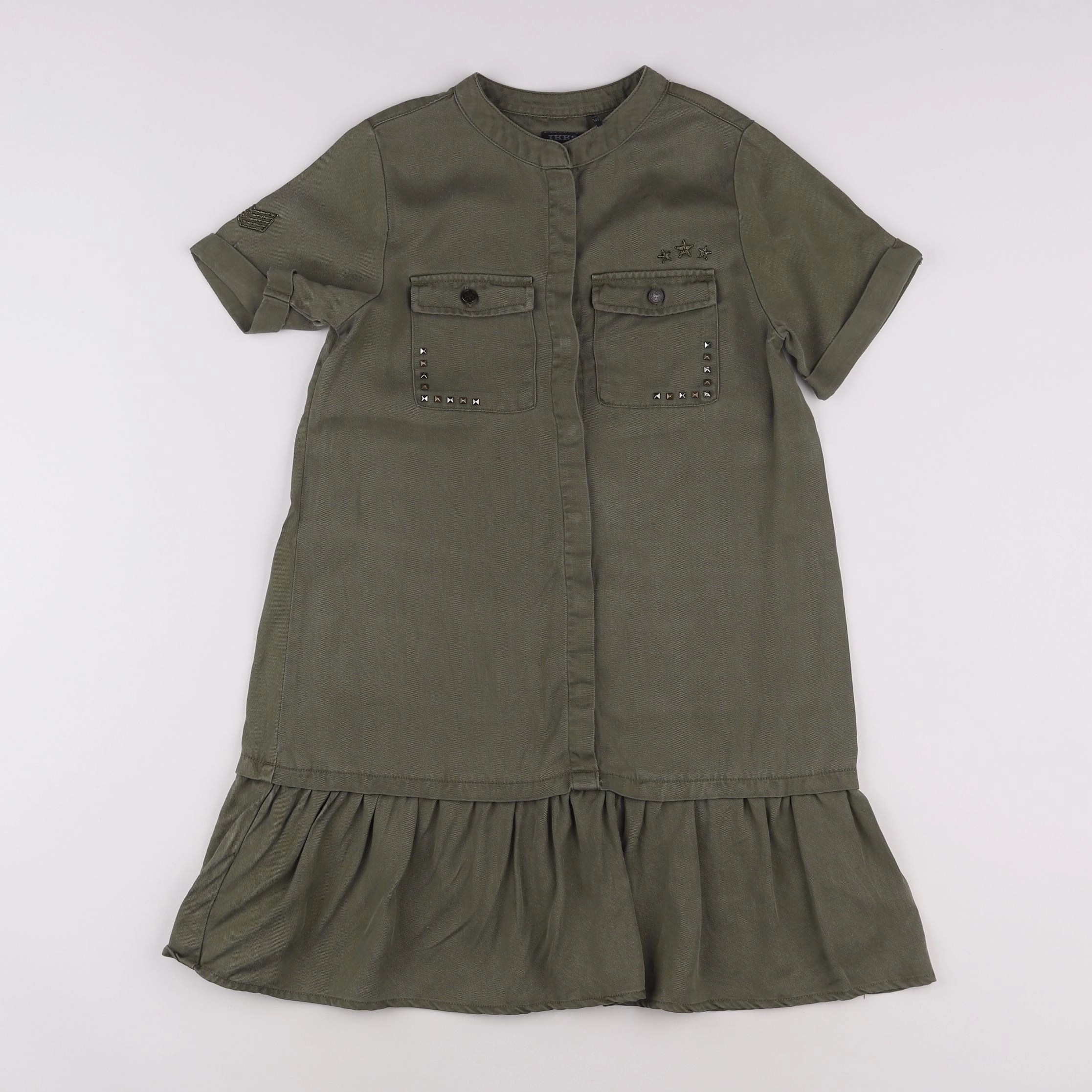 IKKS - robe vert - 10 ans