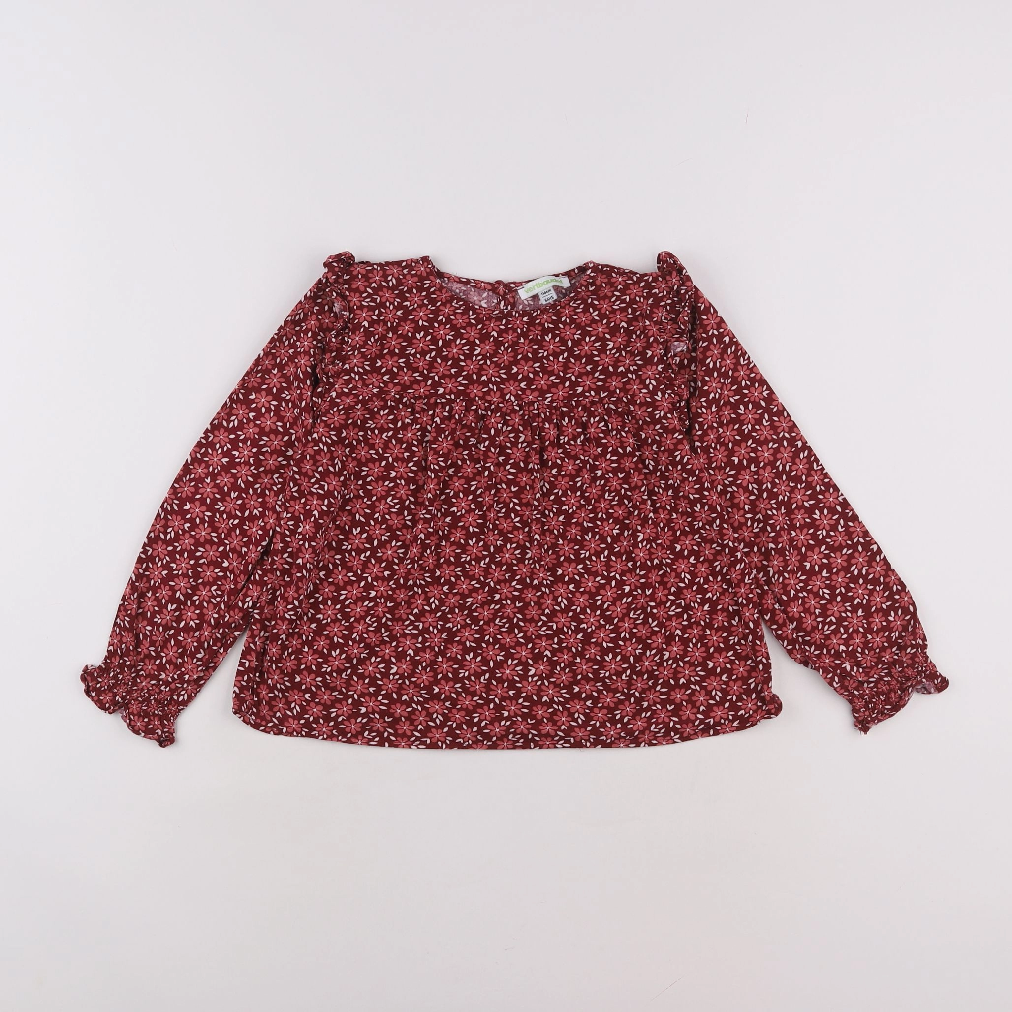 Vertbaudet - blouse rose - 6 ans