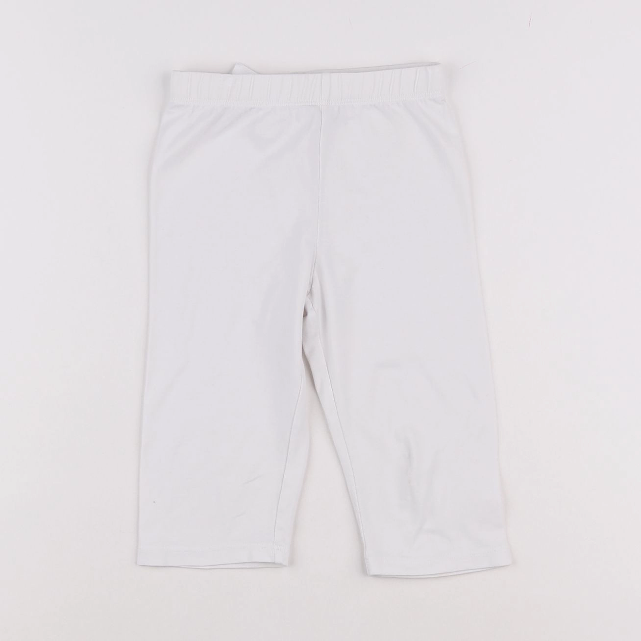 Vertbaudet - legging court blanc - 5 ans