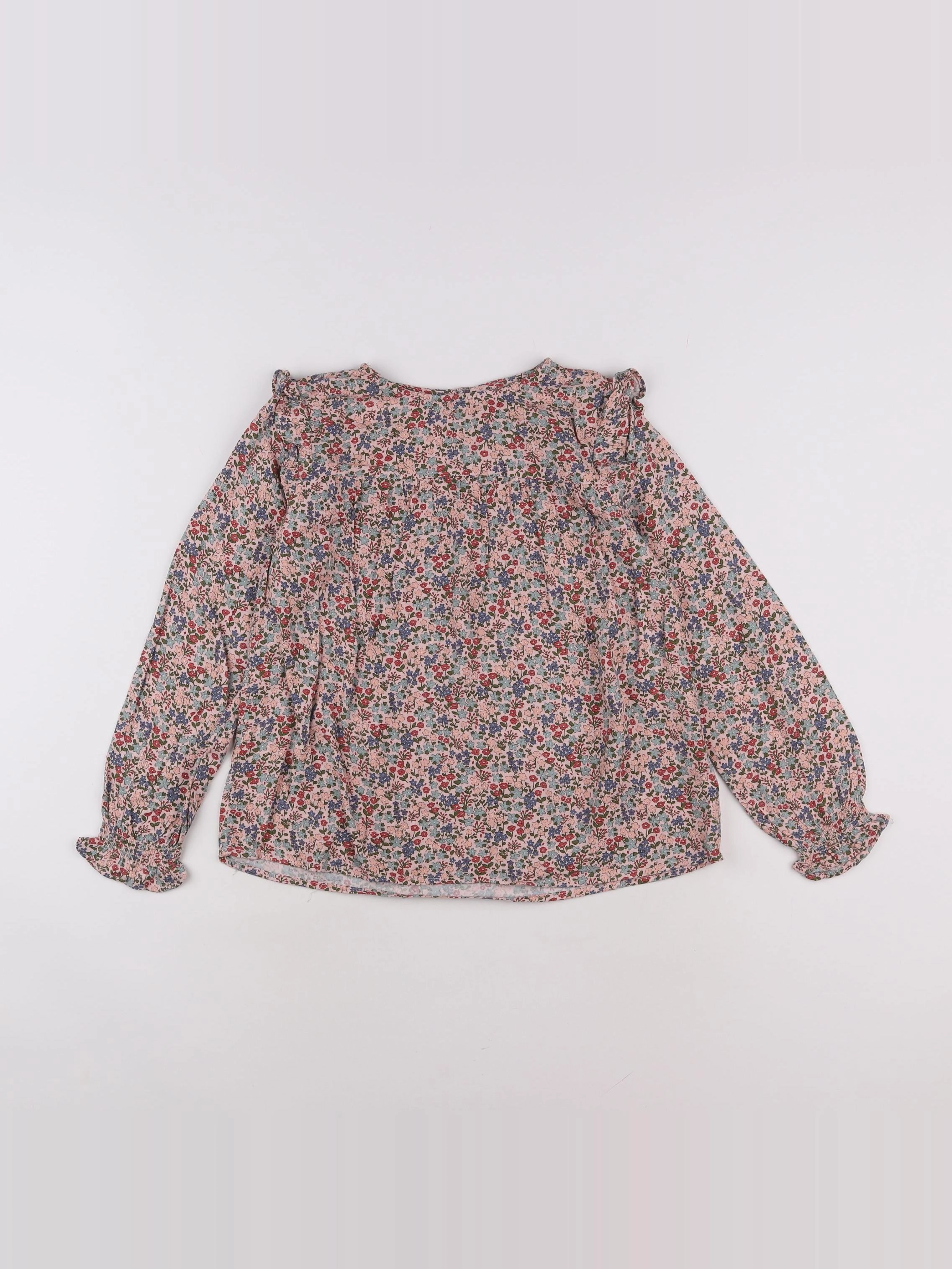 Vertbaudet - blouse multicolore - 9 ans