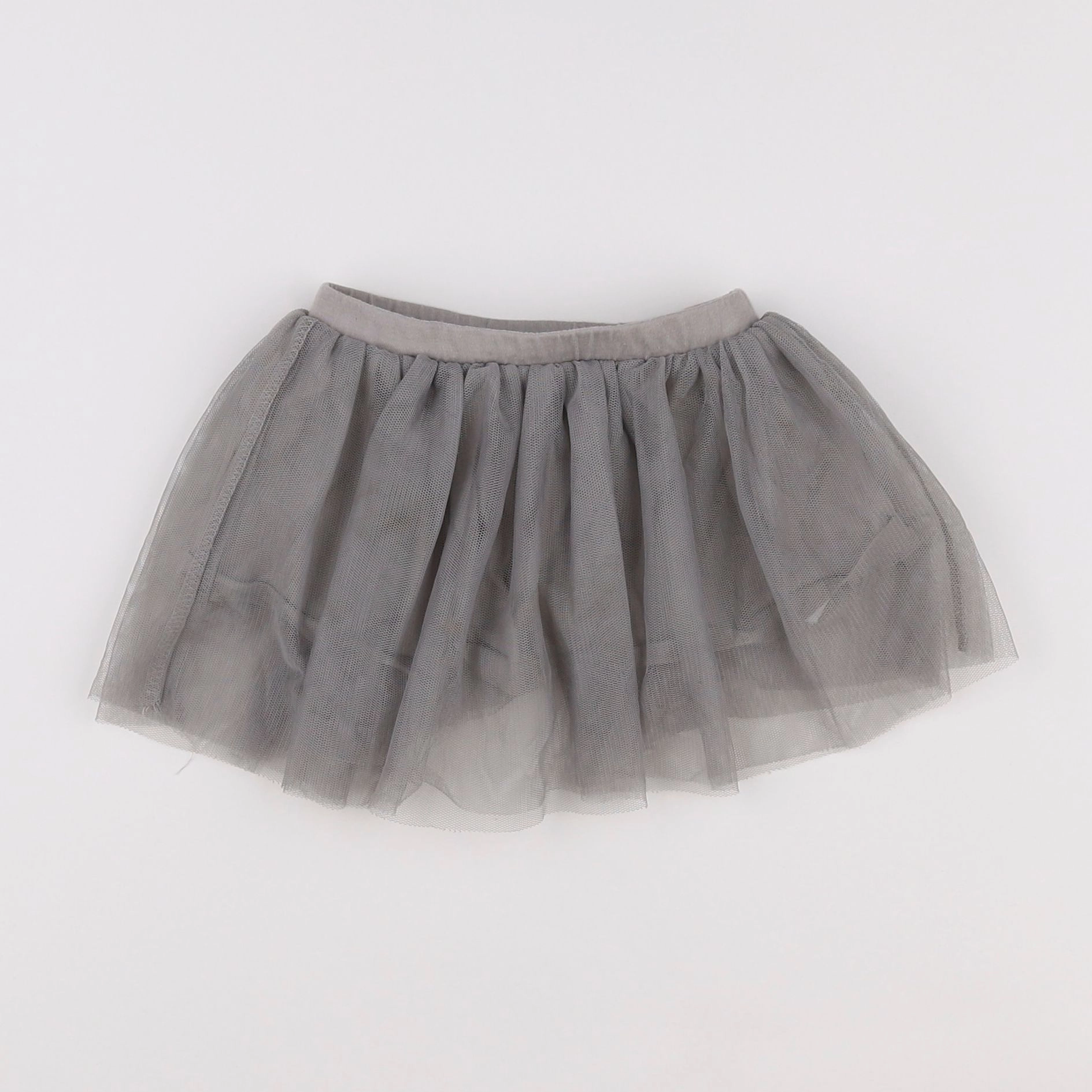 Vertbaudet - jupe gris - 2 ans