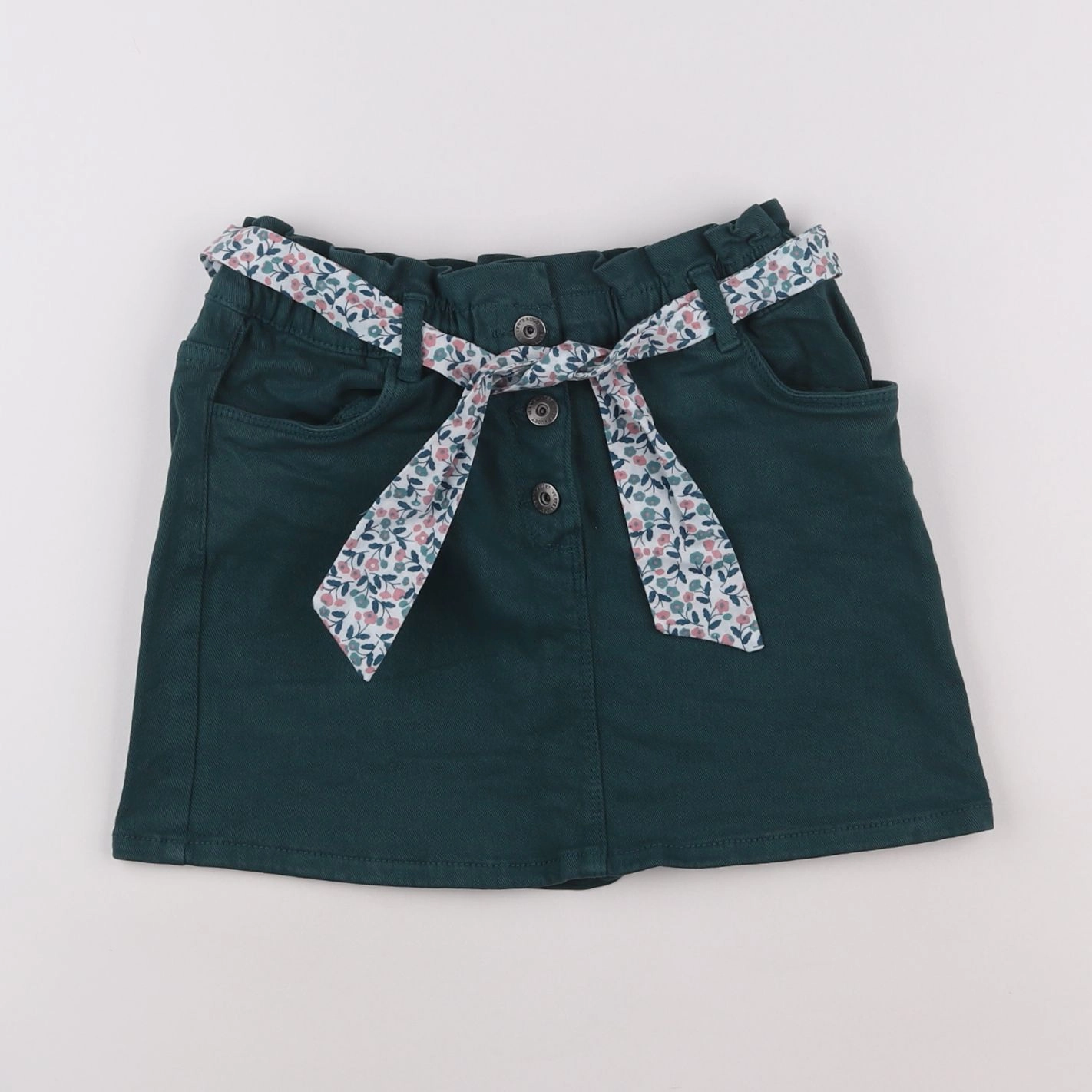 Vertbaudet - jupe vert - 10 ans