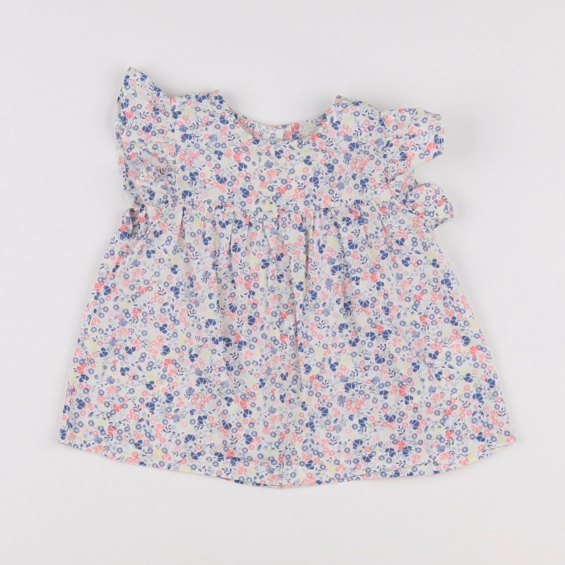 Vertbaudet - blouse multicolore - 18 mois