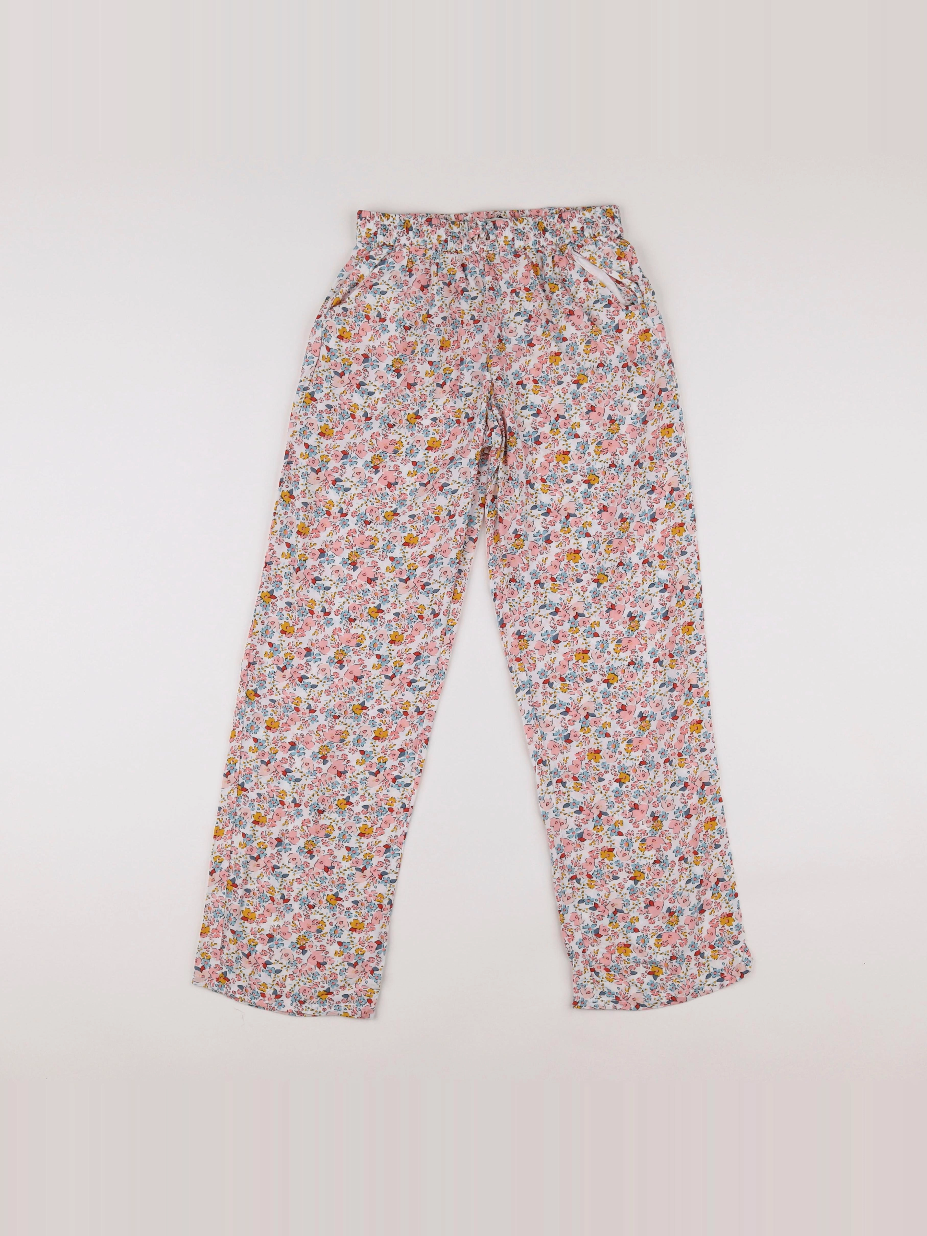 Vertbaudet - pantalon multicolore - 10 ans