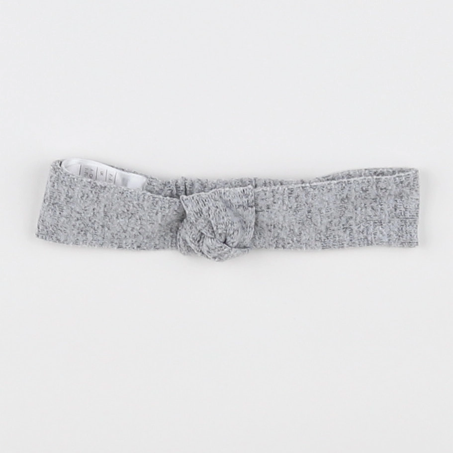 Vertbaudet - bandeau gris - 3/6 mois