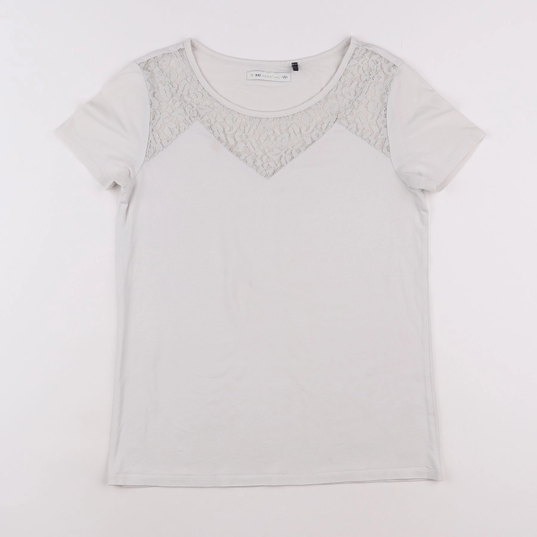 IKKS - tee-shirt blanc - 14 ans