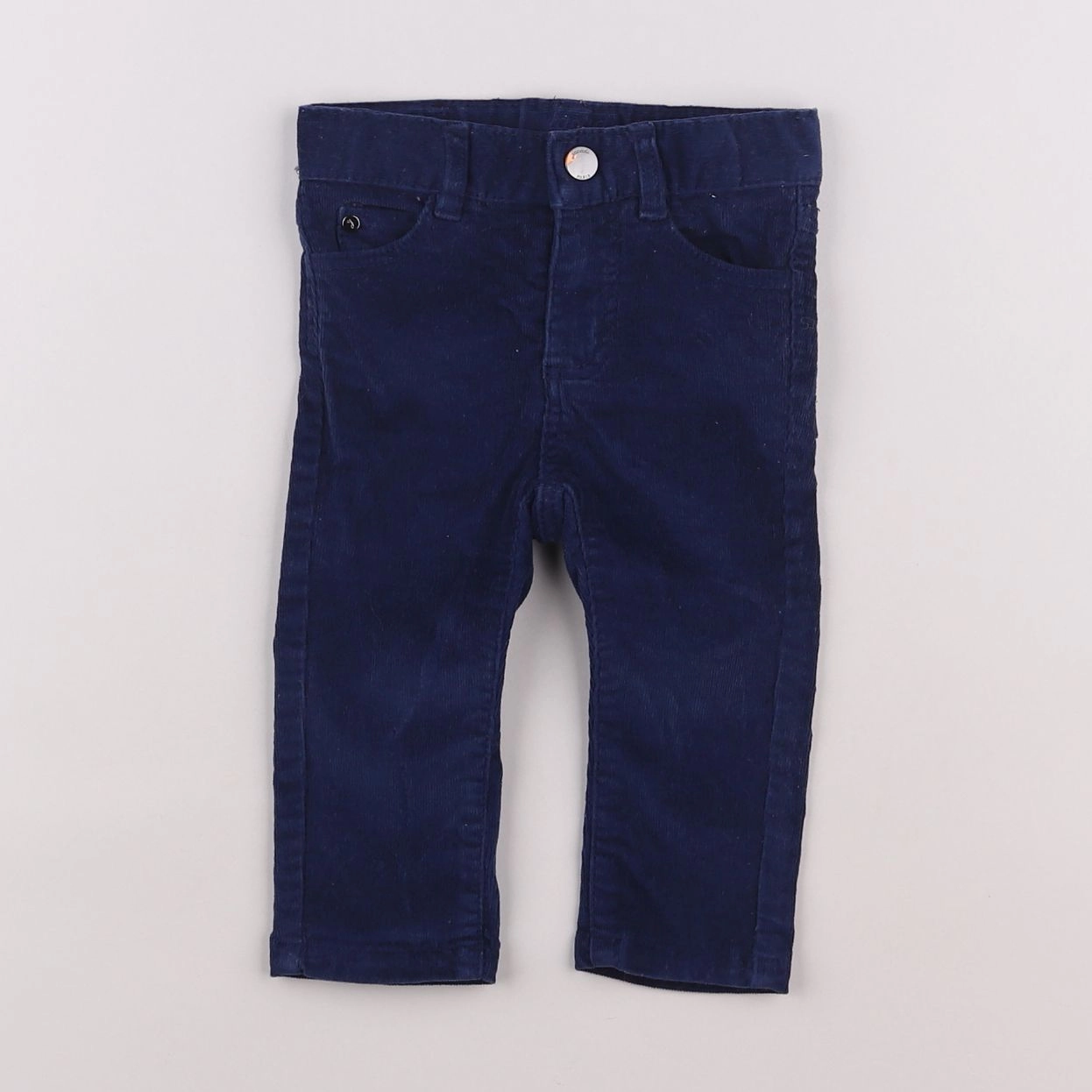Jacadi - pantalon bleu - 12 mois
