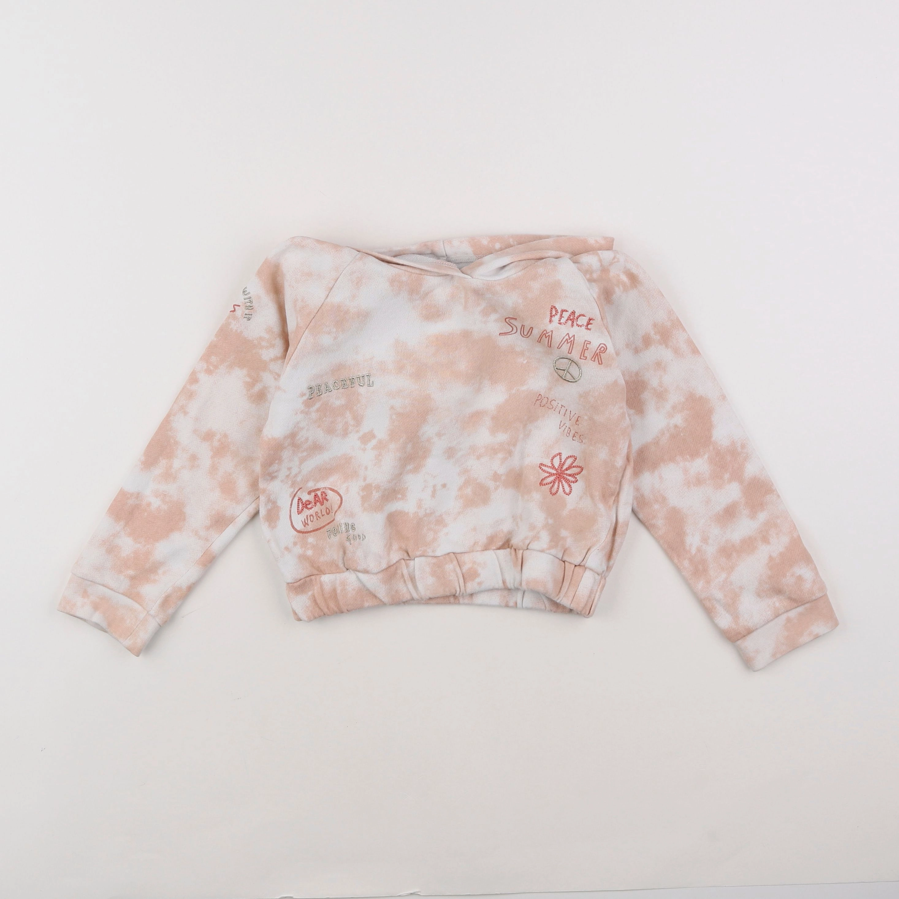 IKKS - sweat rose - 5 ans