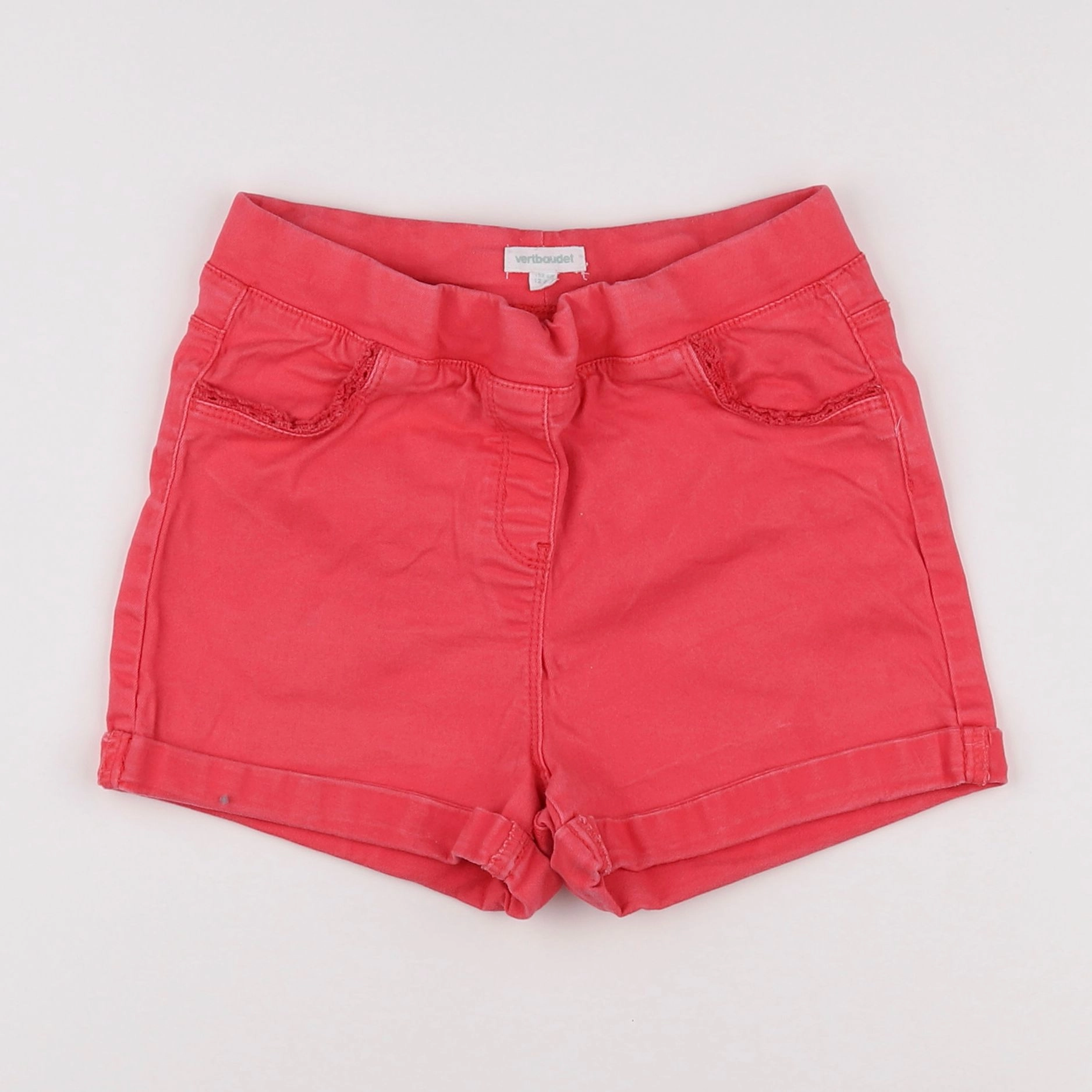 Vertbaudet - short rose - 12 ans
