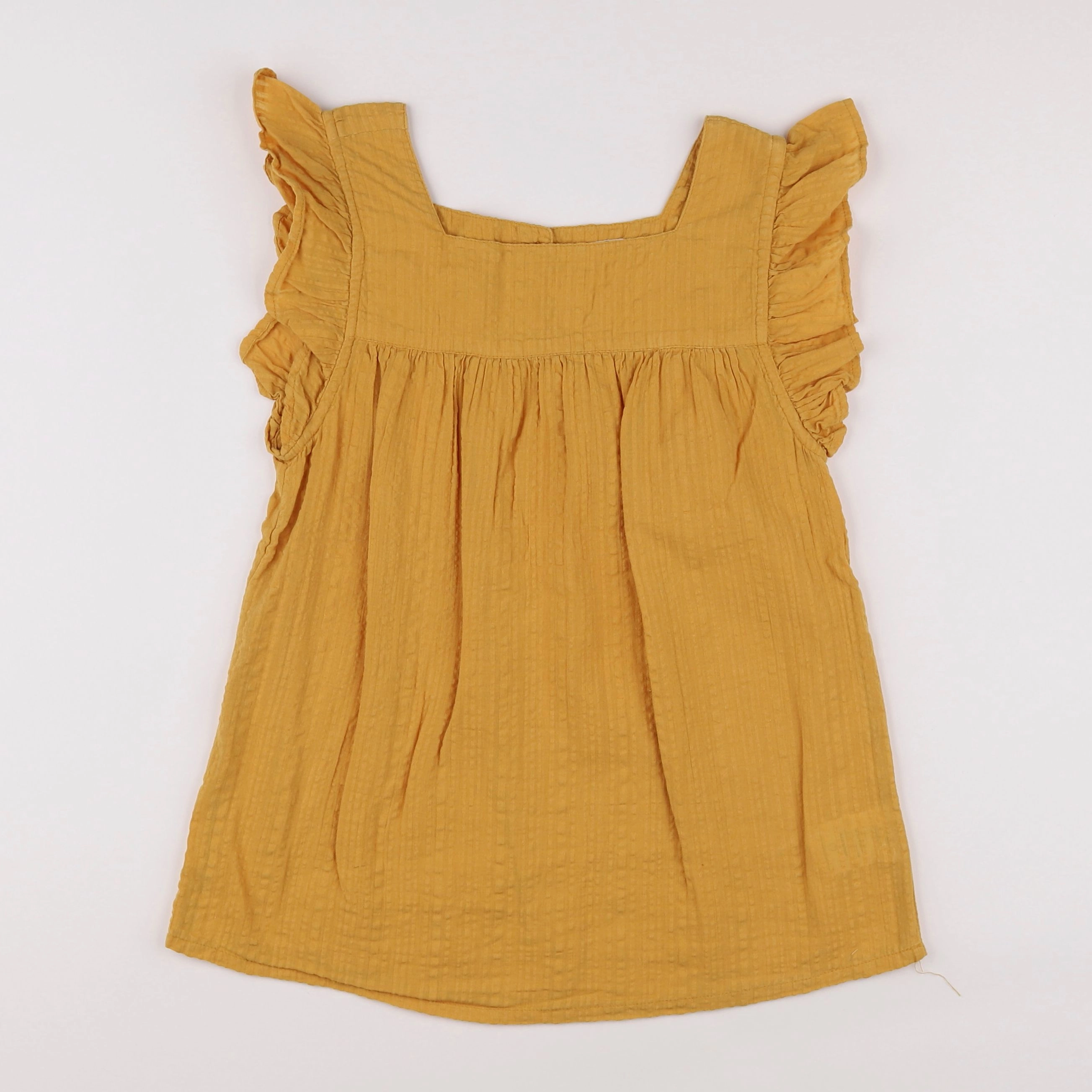 Little Cigogne - blouse jaune - 12 ans