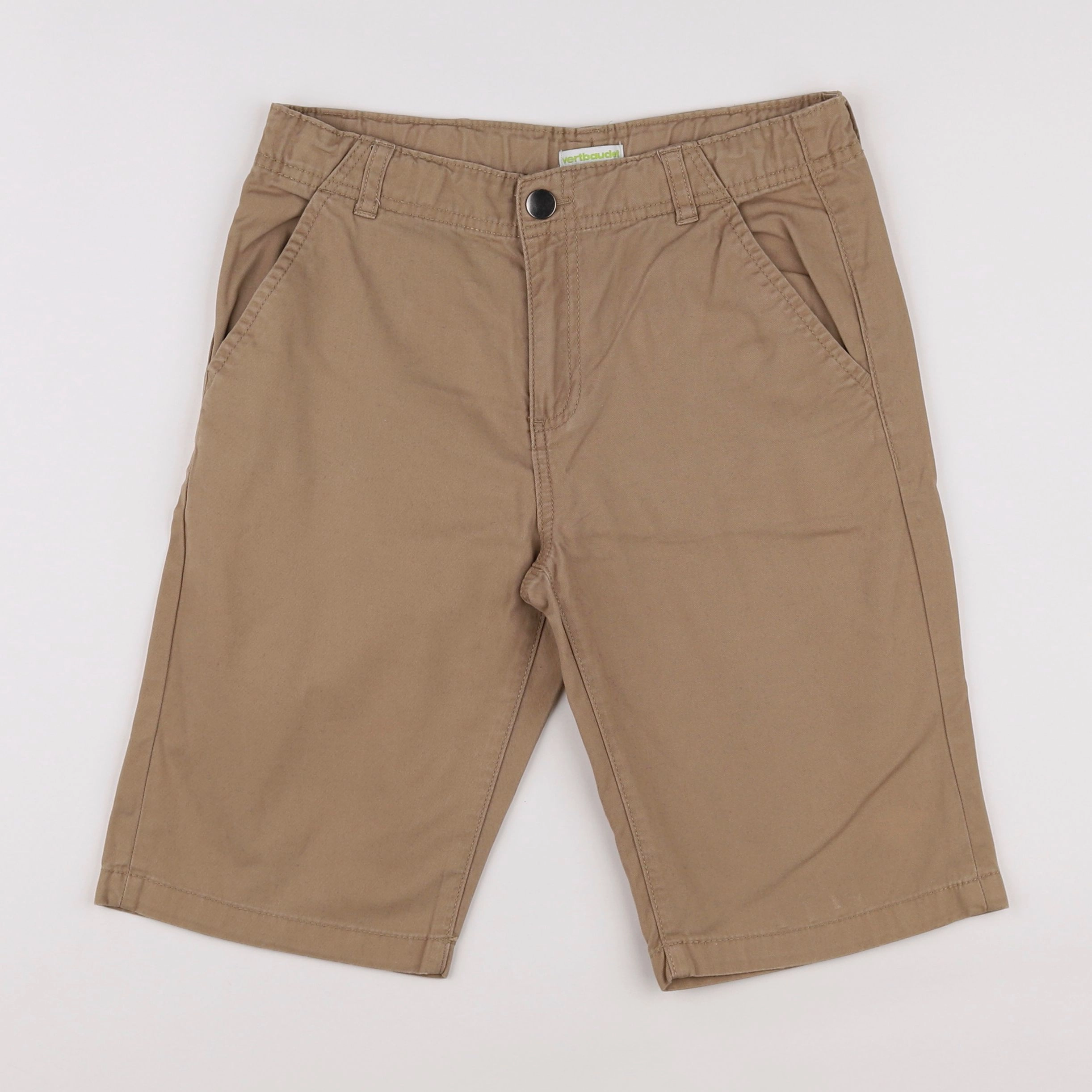 Vertbaudet - short beige - 12 ans