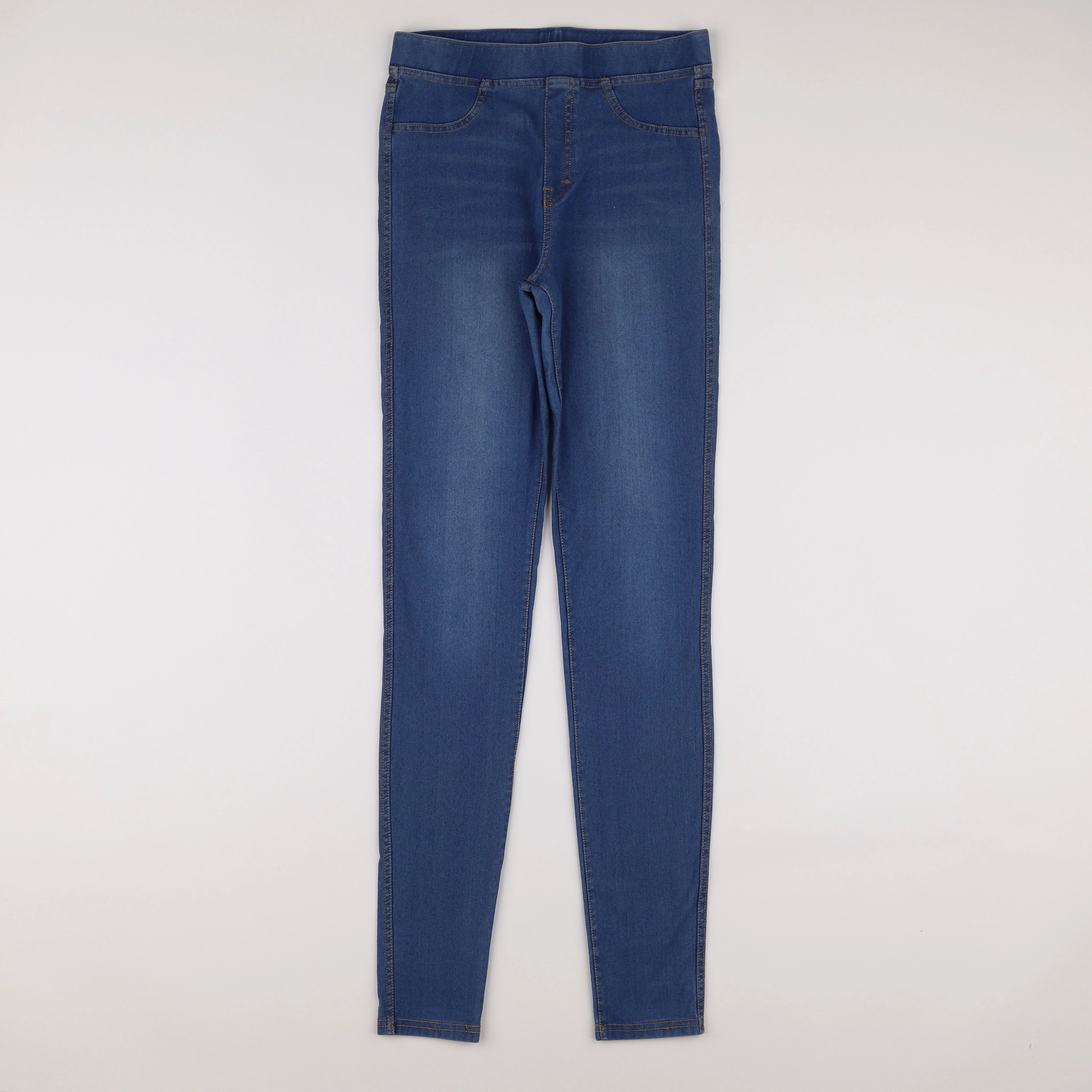 H&M - jegging bleu - 14 ans