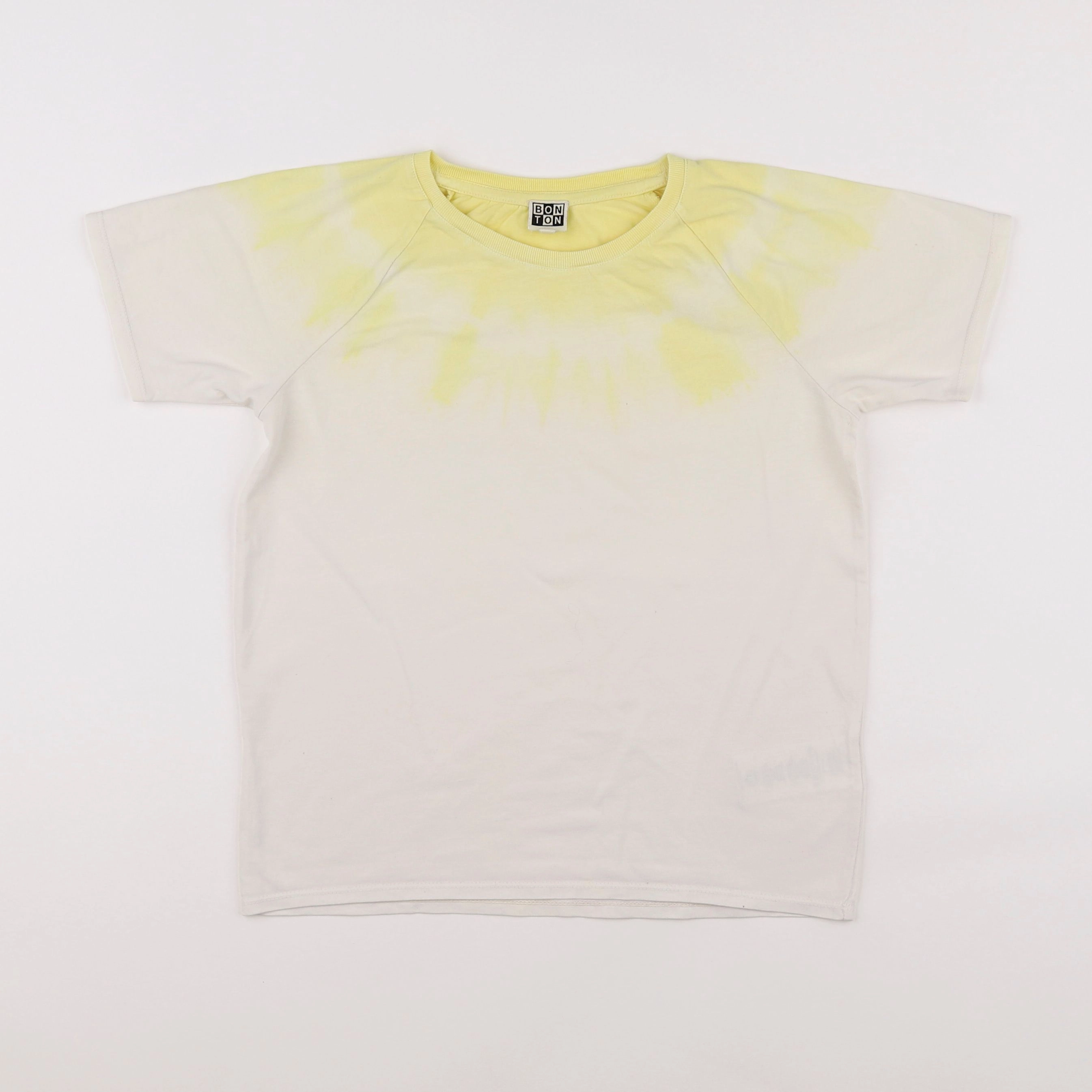 Bonton - tee-shirt jaune - 10 ans