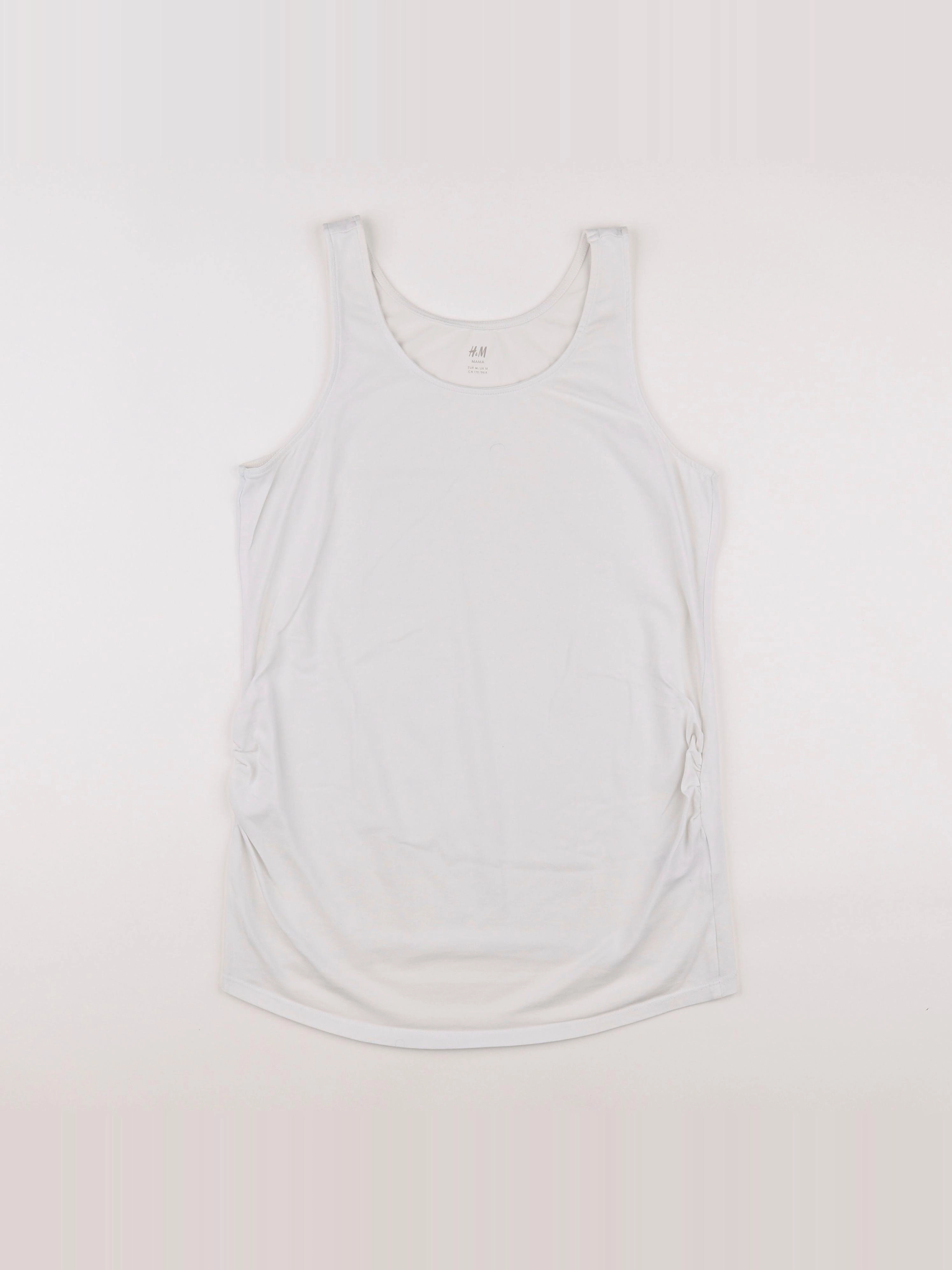 H&M - débardeur grossesse blanc - 40 à 42