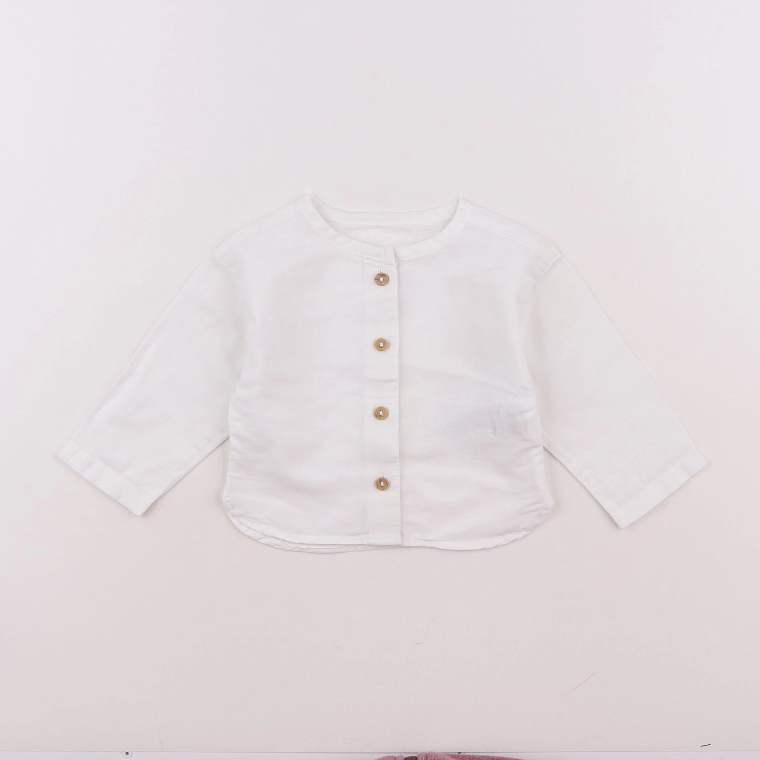 Vertbaudet - chemise blanc - 3 mois