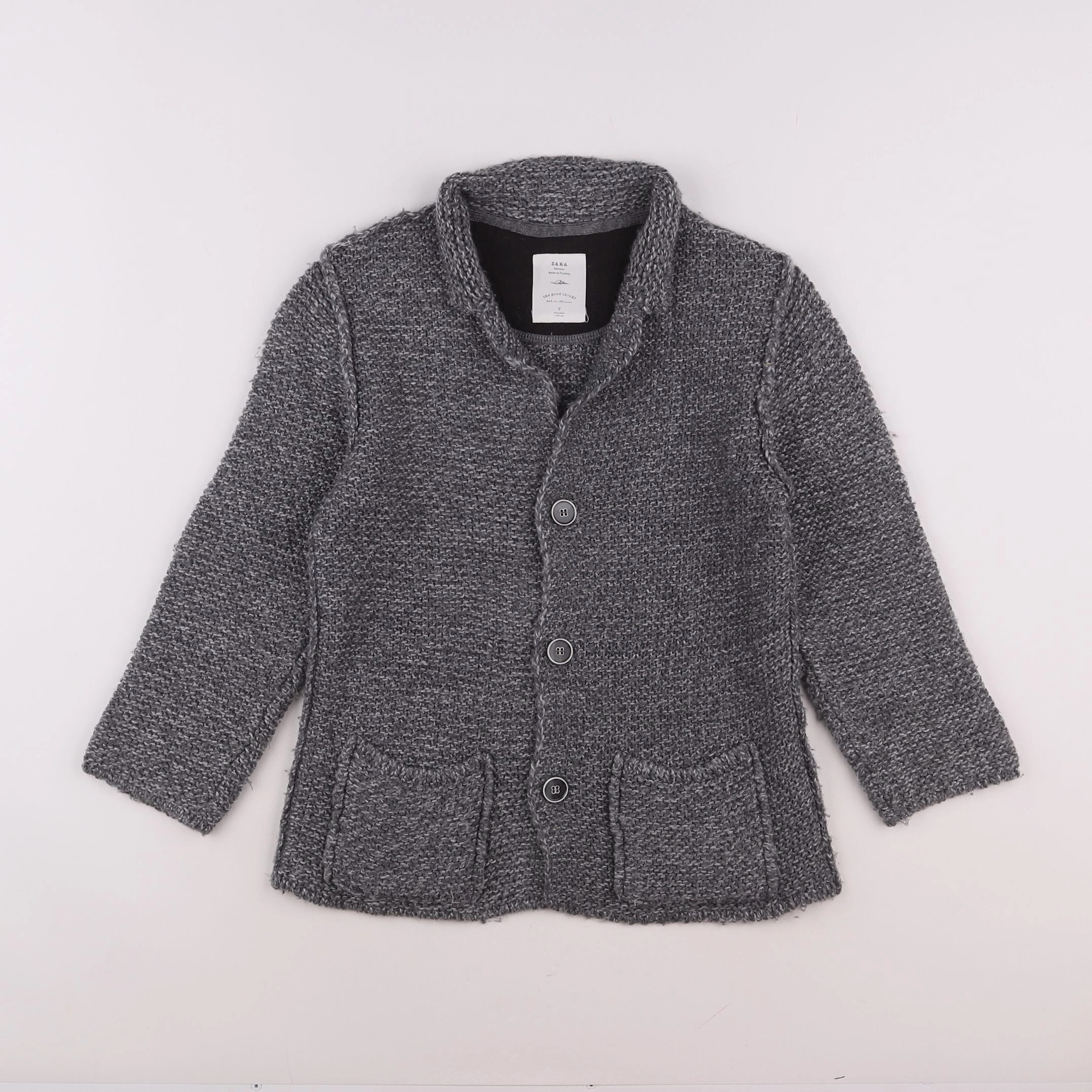 Zara - veste gris - 7 ans