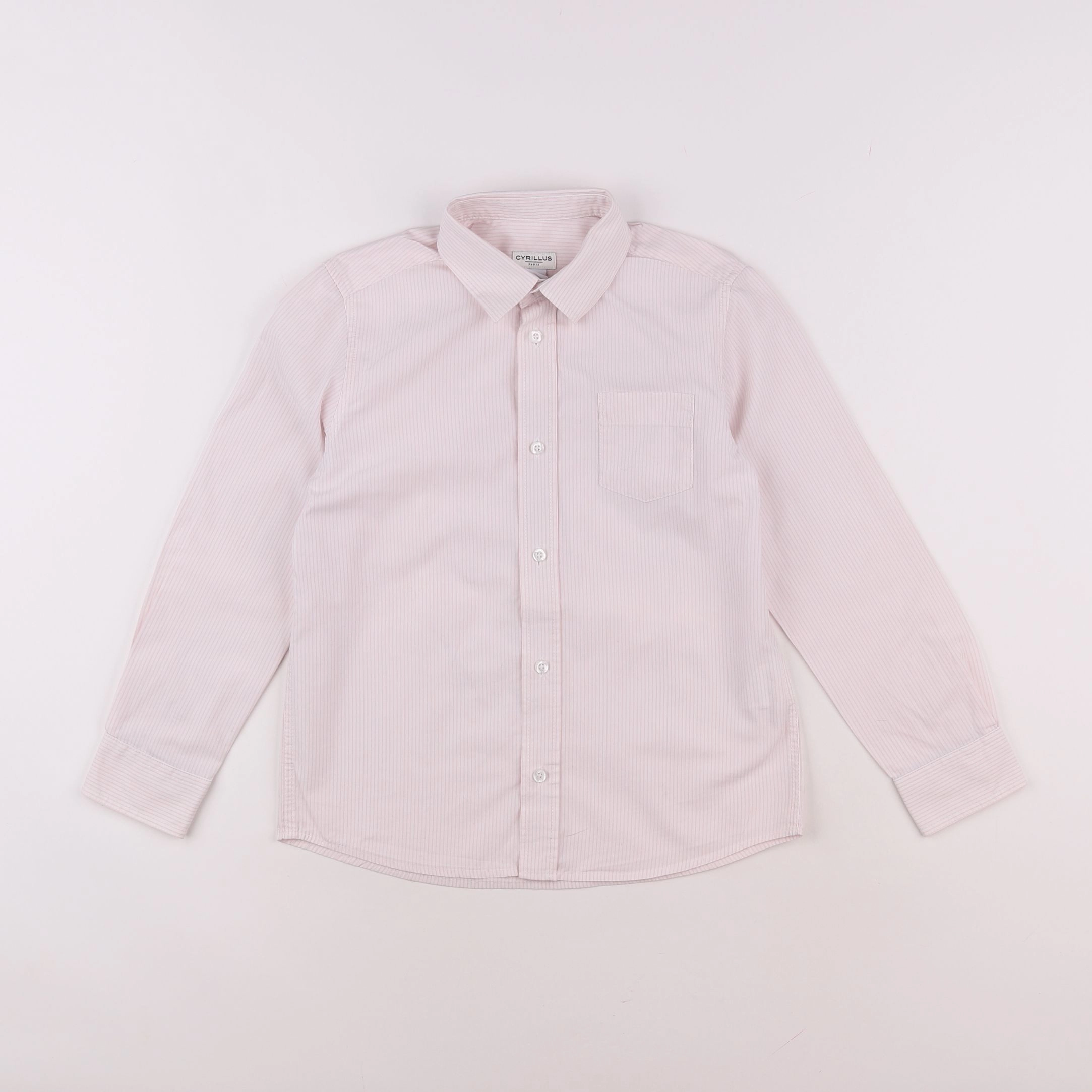 Cyrillus - chemise rose - 8 ans