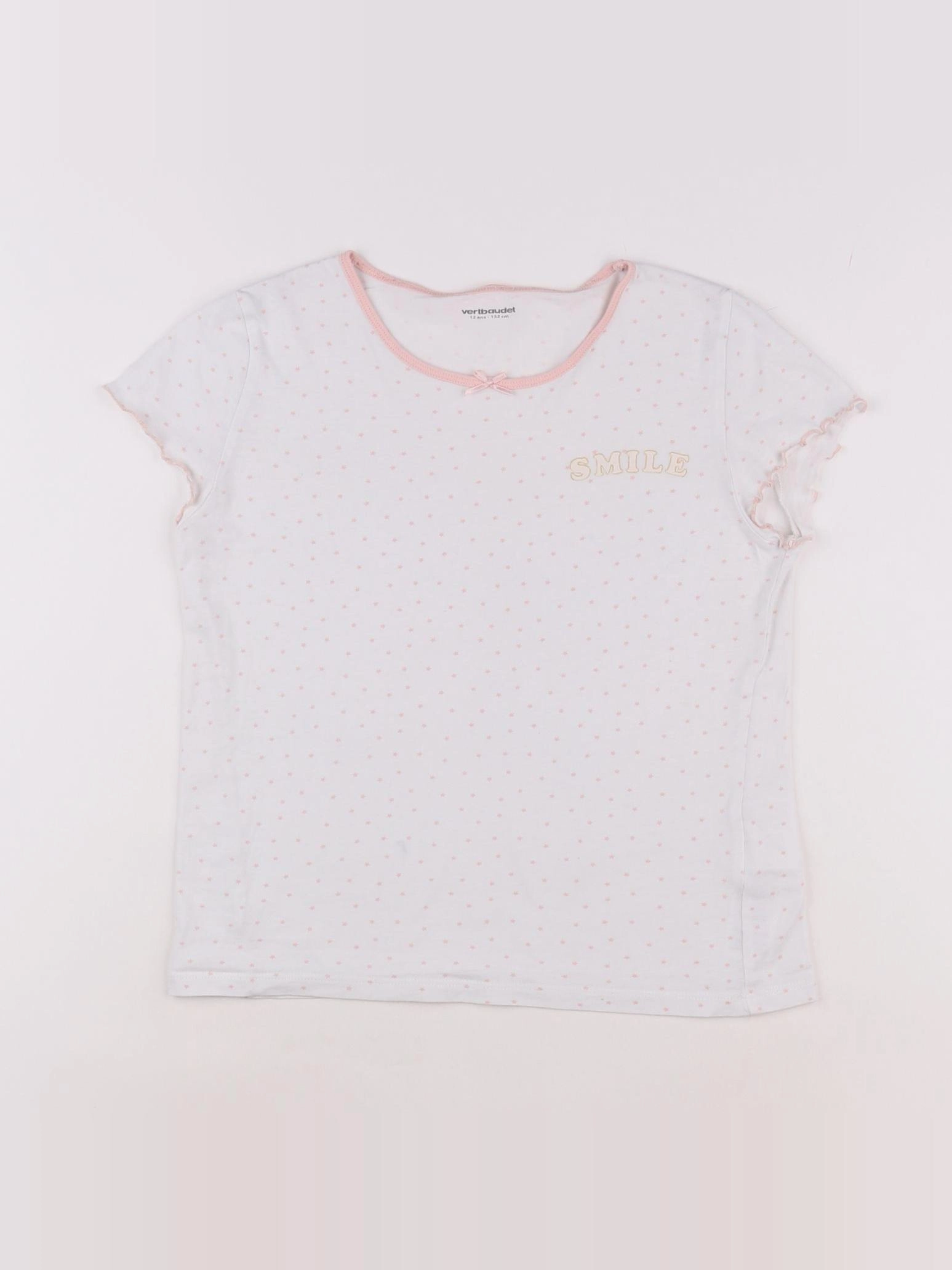 Vertbaudet - maillot de corps blanc - 12 ans