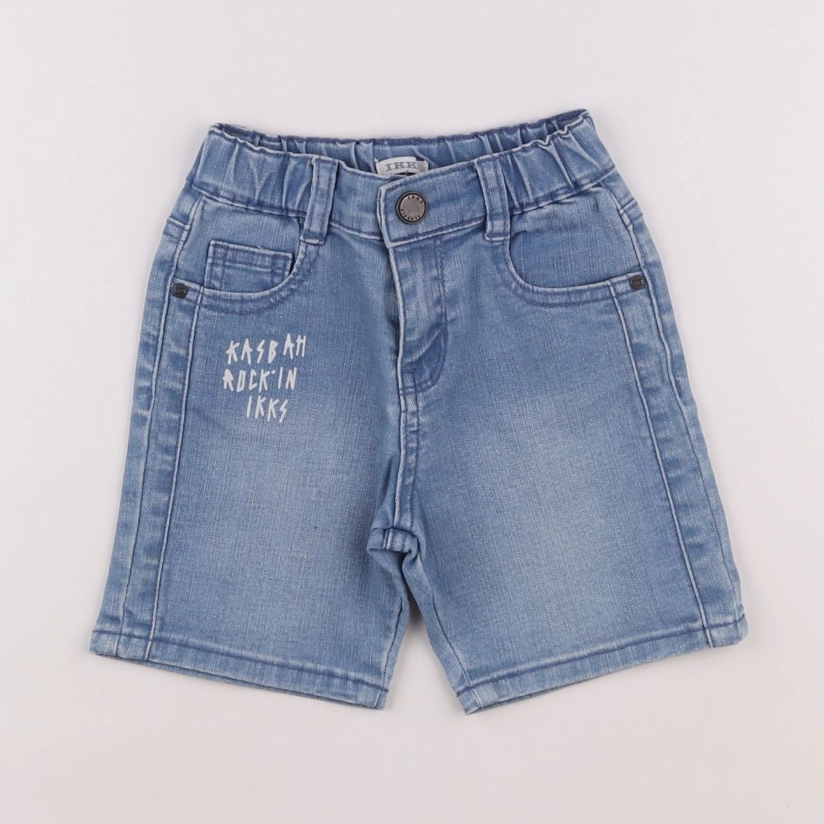 IKKS - short bleu - 3 ans