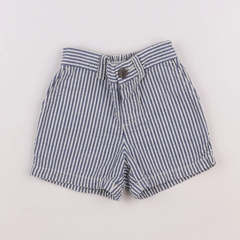 Ralph Lauren - short bleu - 6 mois