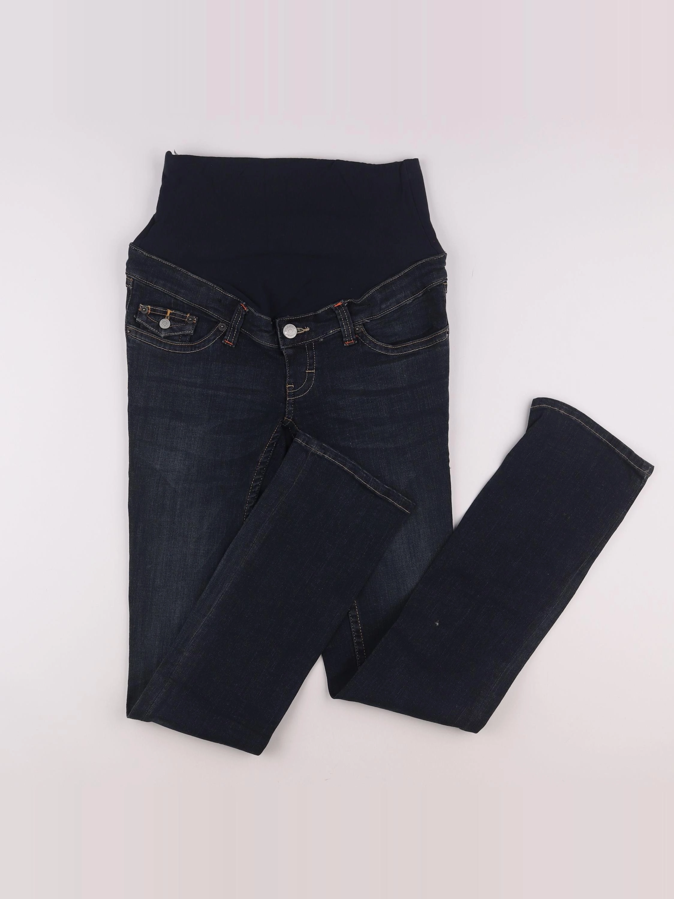 H&M - jean grossesse bleu - 36