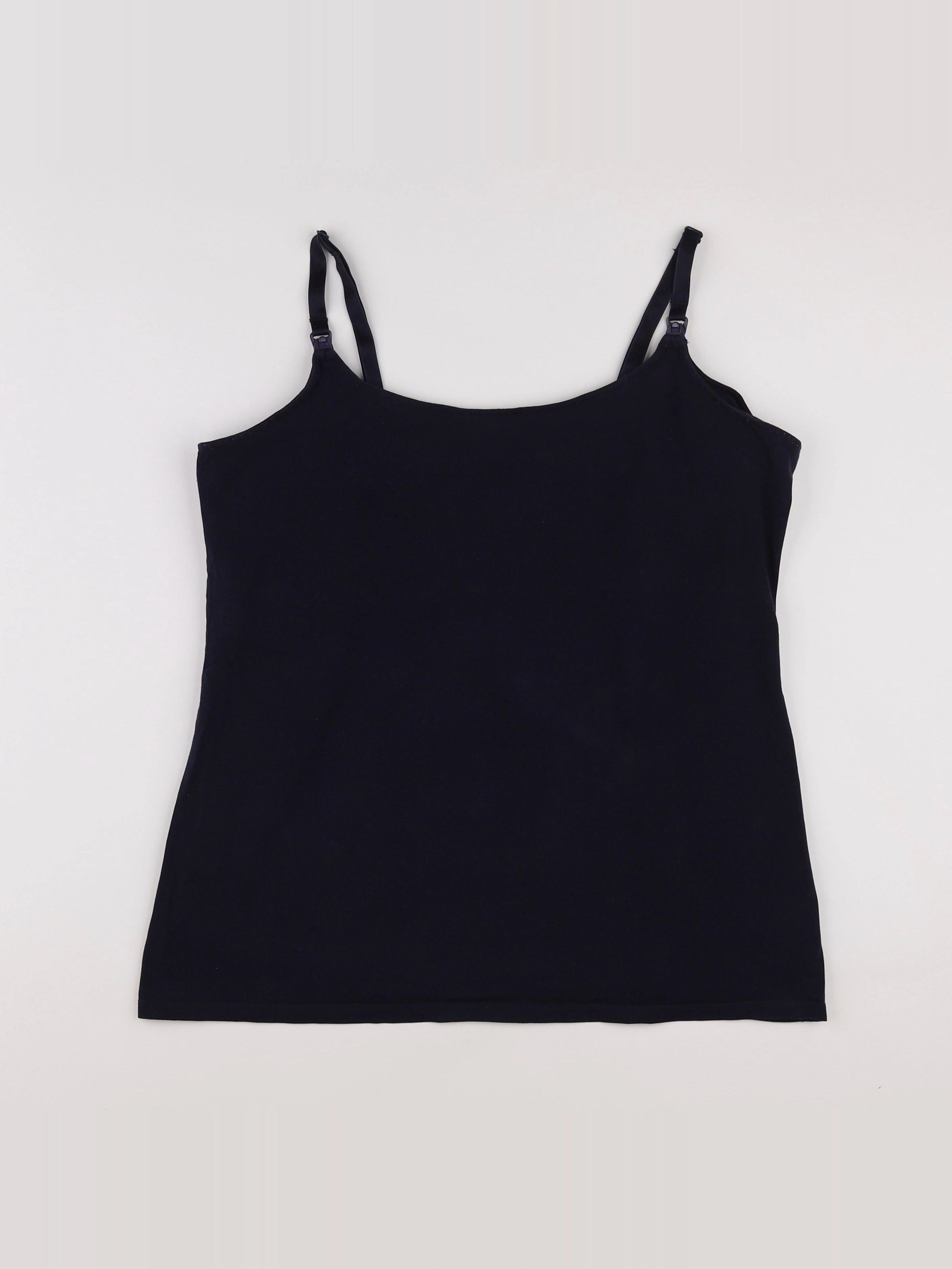 H&M - débardeur allaitement bleu - 44 à 46