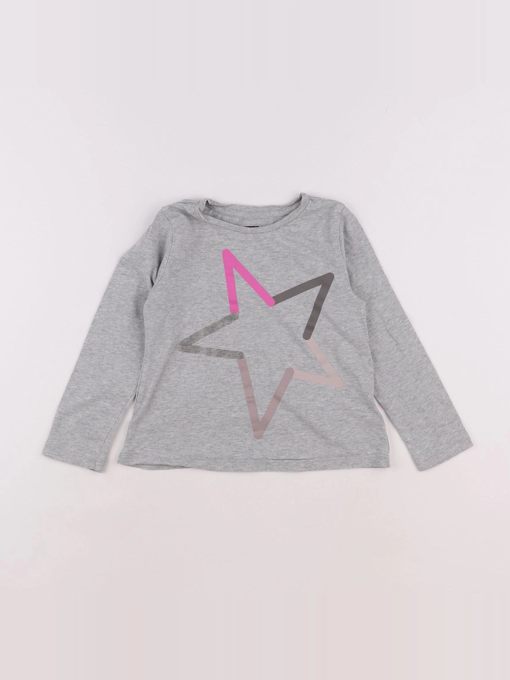 GAP - tee-shirt gris - 4 ans