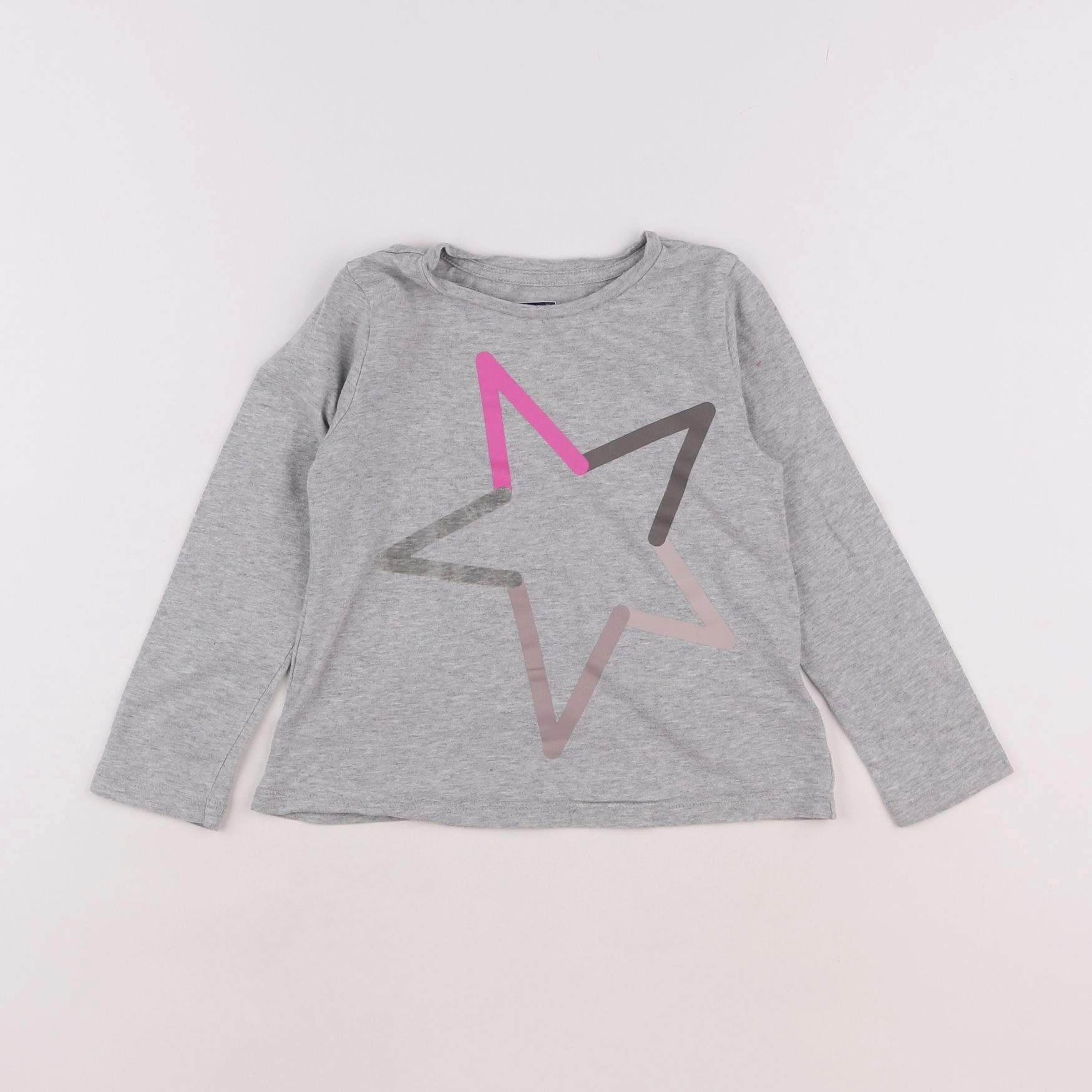 GAP - tee-shirt gris - 4 ans