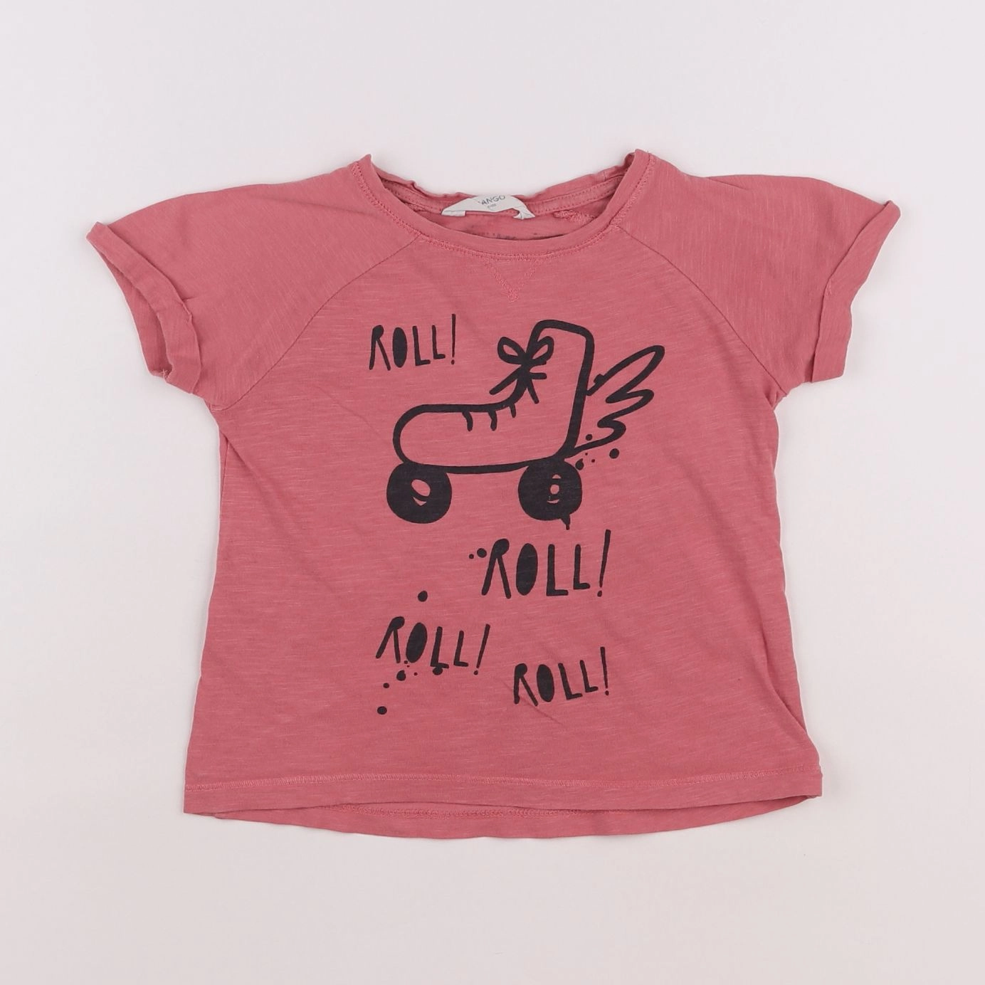 Mango - tee-shirt rose - 2 ans