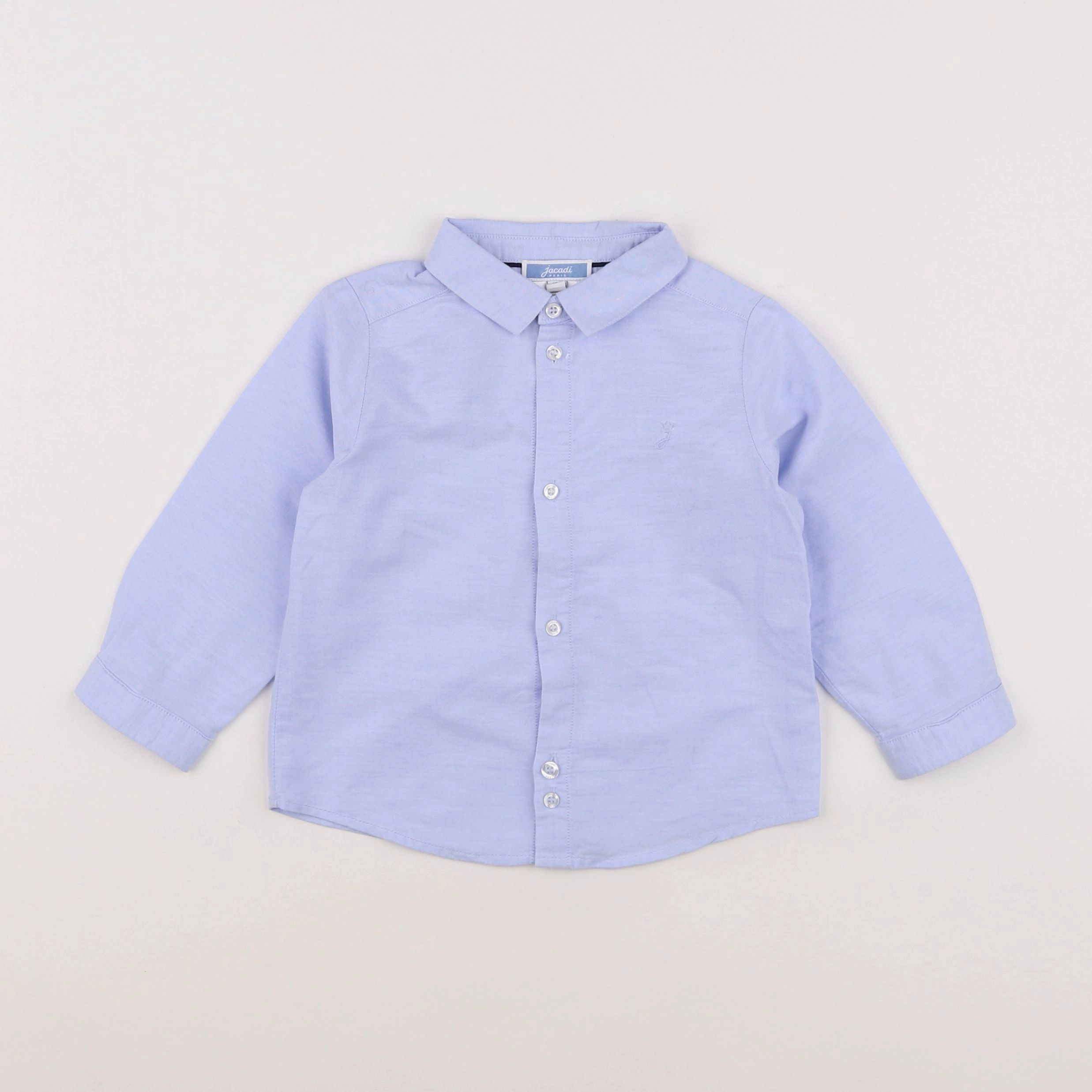 Jacadi - chemise bleu - 18 mois
