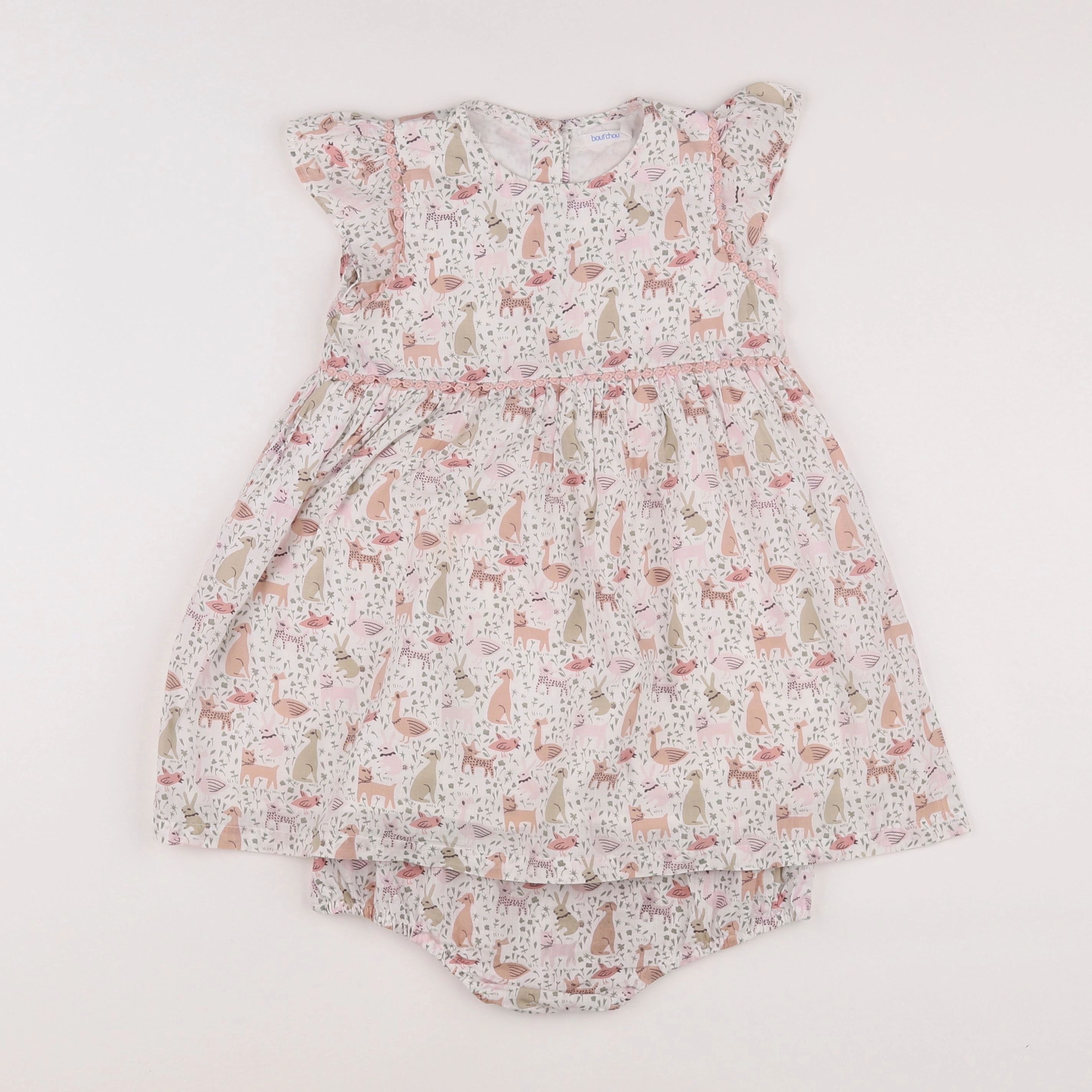 Boutchou - robe multicolore - 3 ans