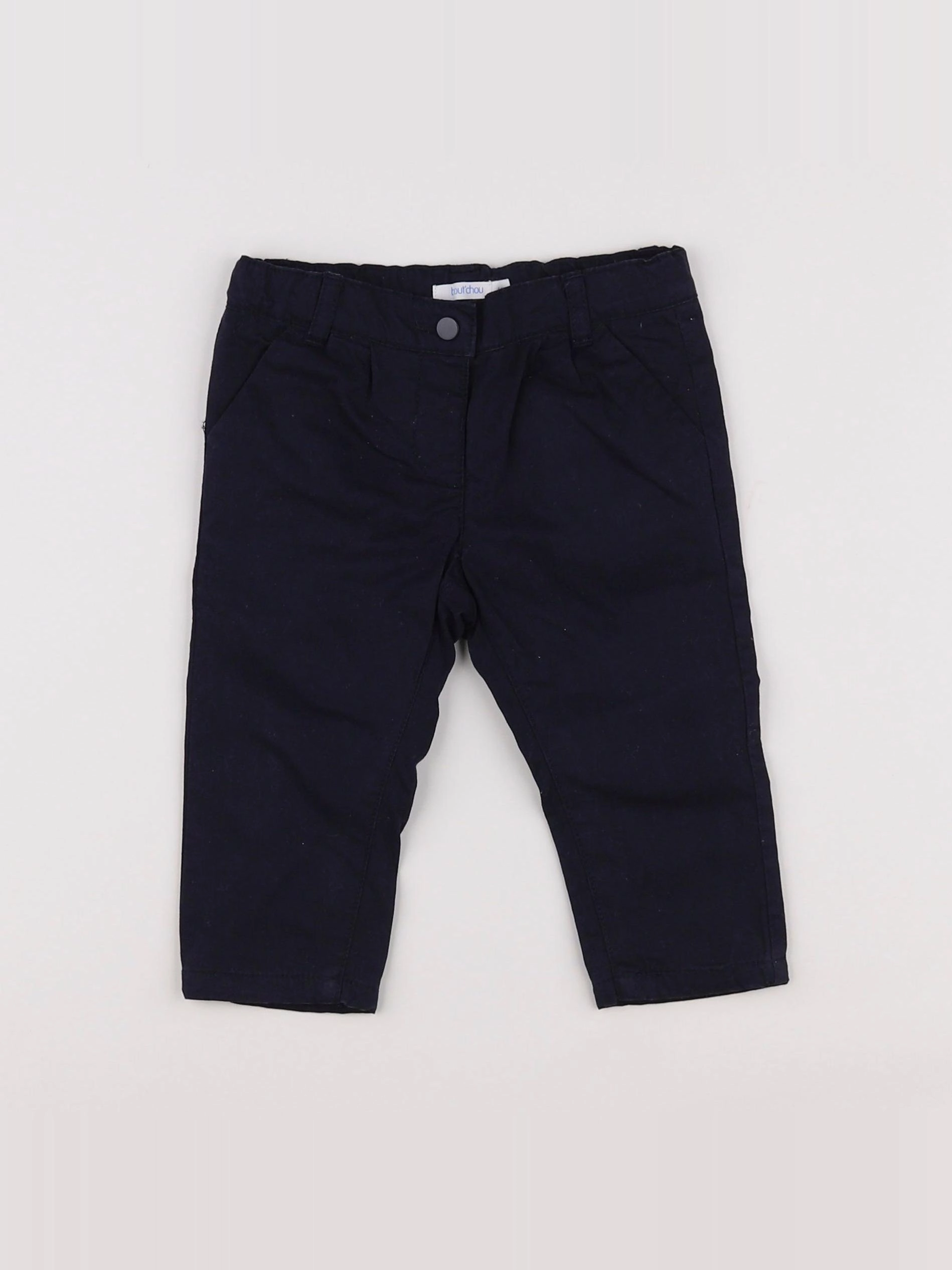 Boutchou - pantalon bleu - 6 mois
