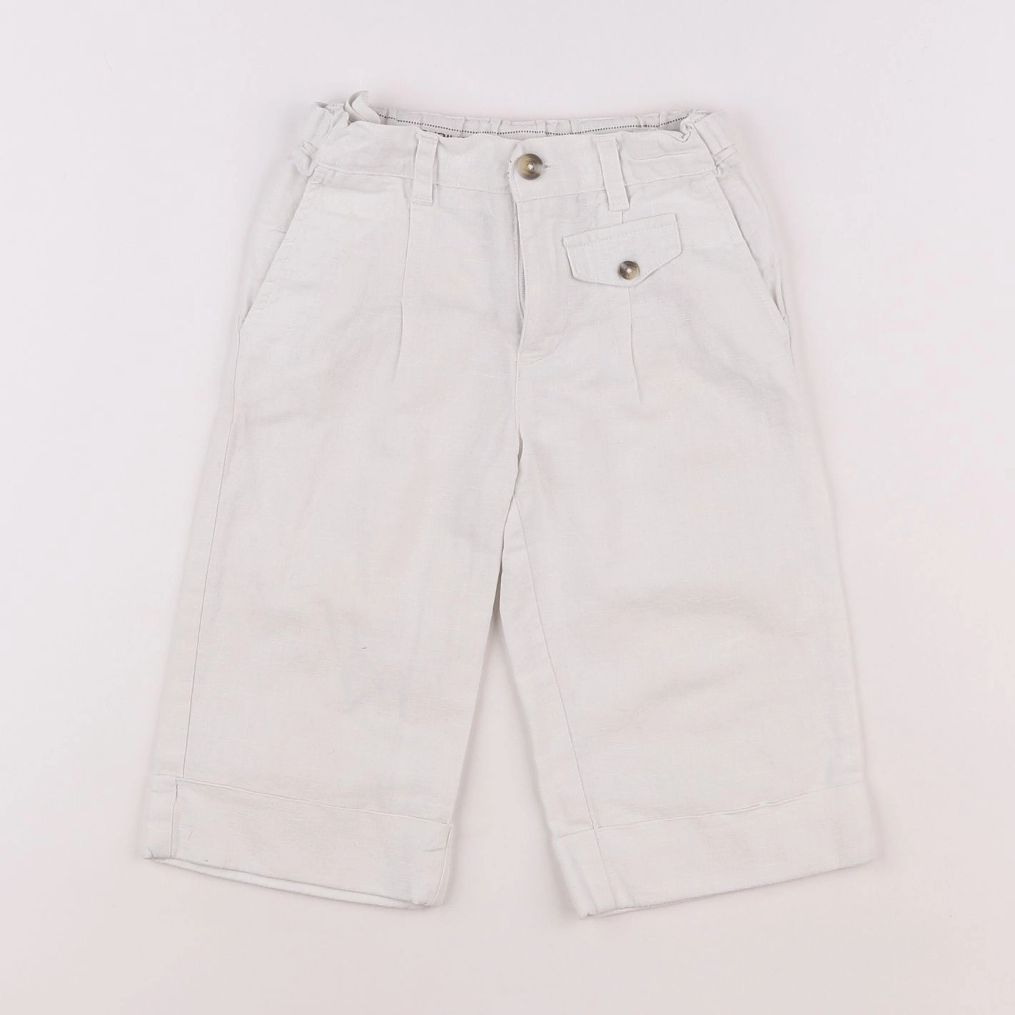 Cyrillus - pantalon blanc - 4 ans