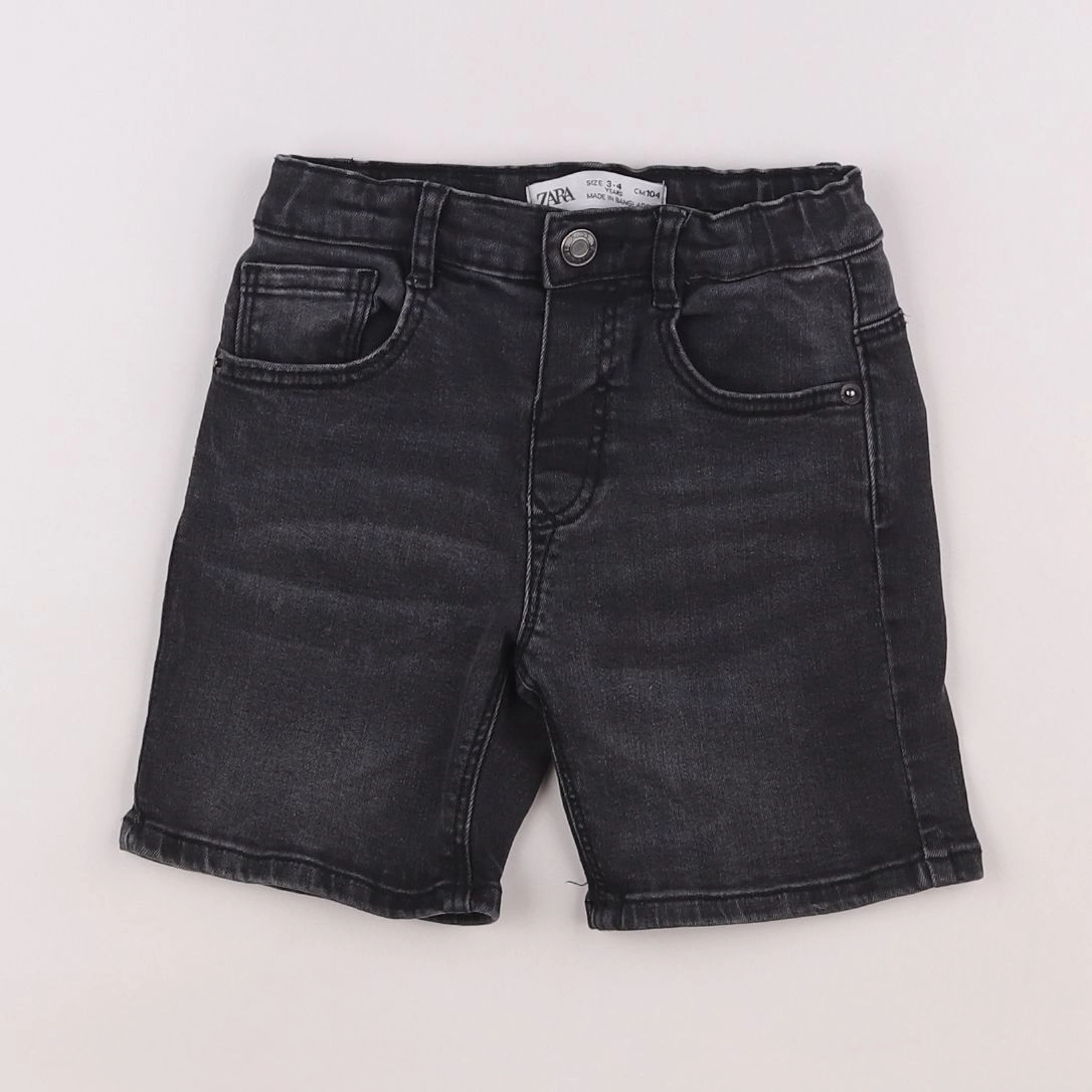 Zara - short gris - 3/4 ans