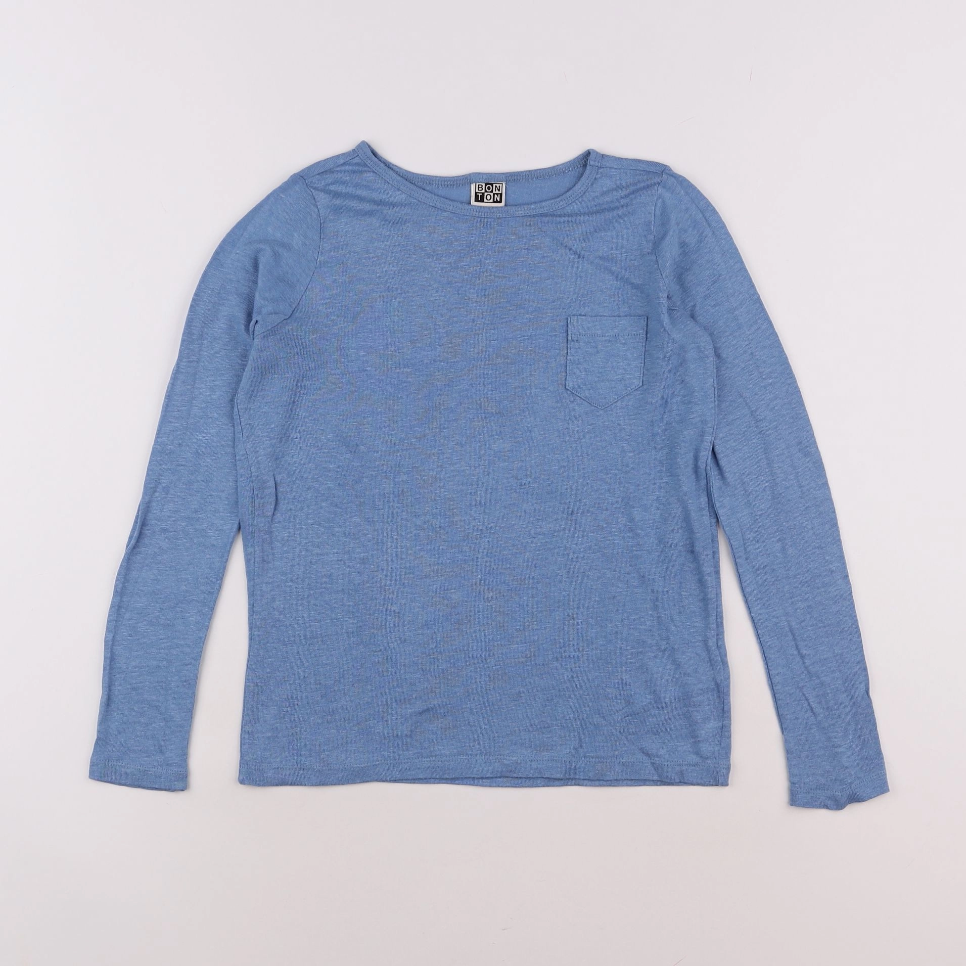 Bonton - tee-shirt bleu - 10 ans