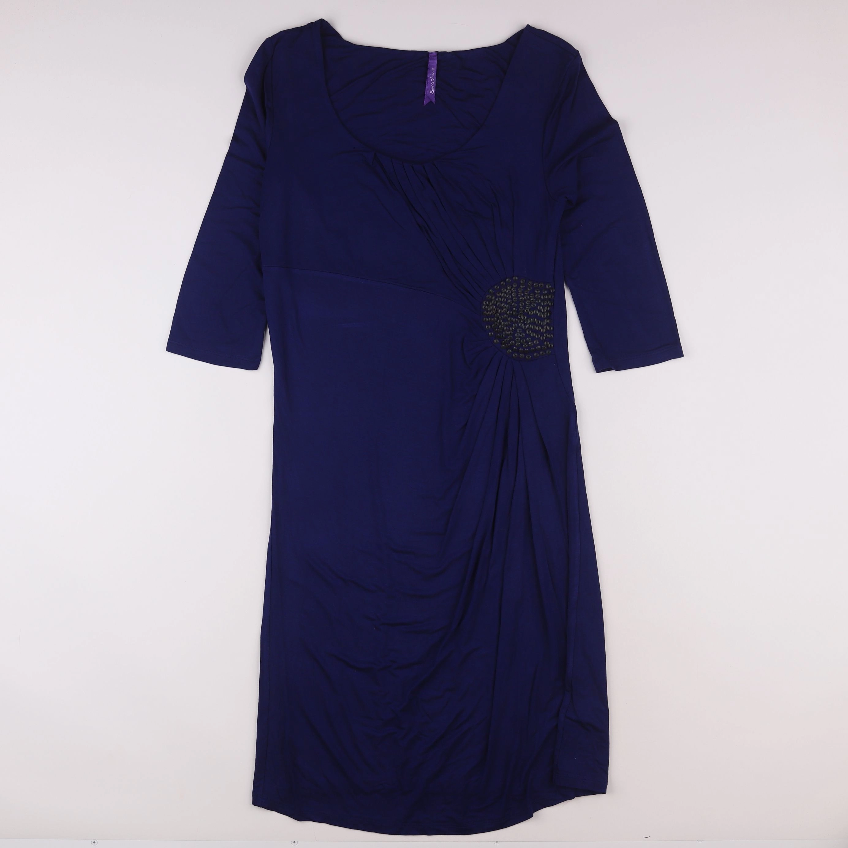 Seraphine - robe grossesse bleu - 36 à 38
