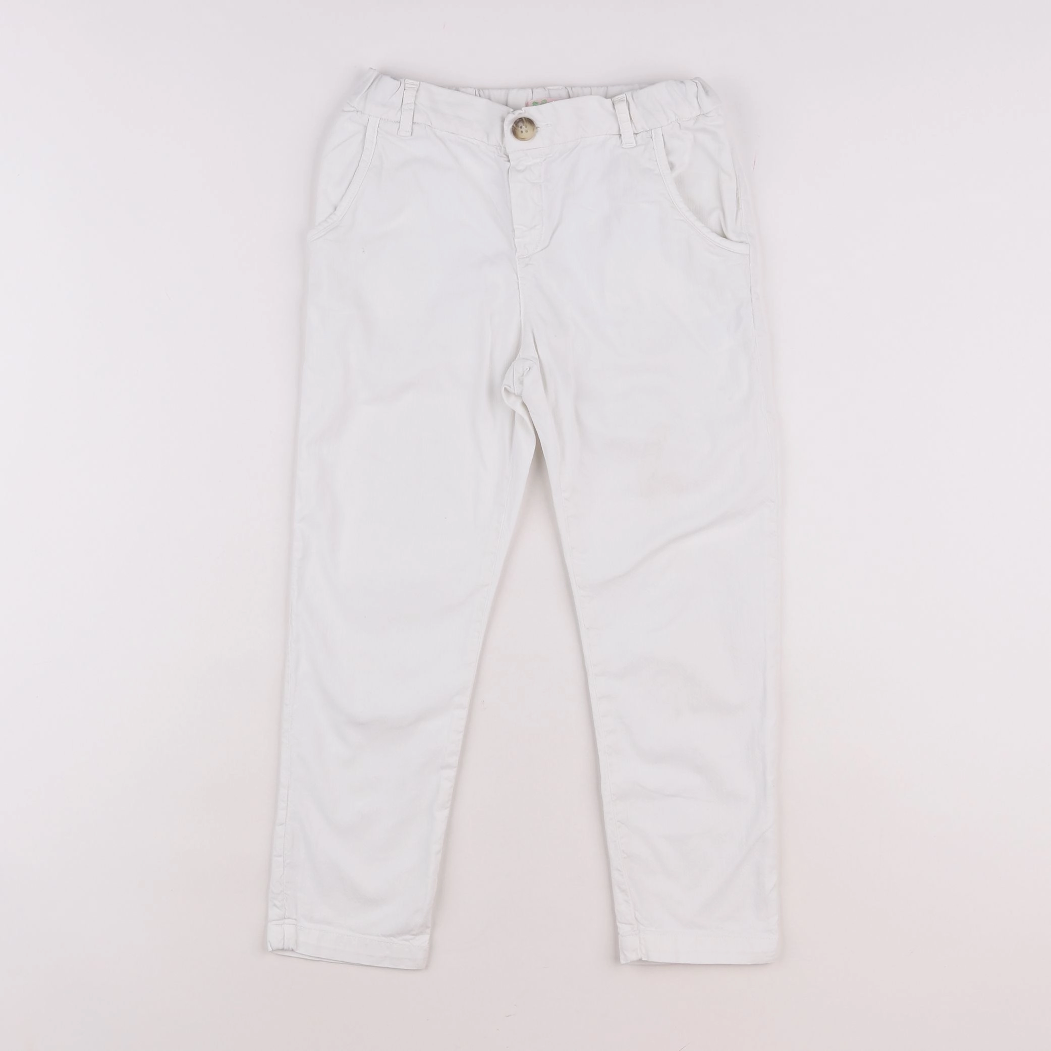 Bonpoint - pantalon blanc - 8 ans