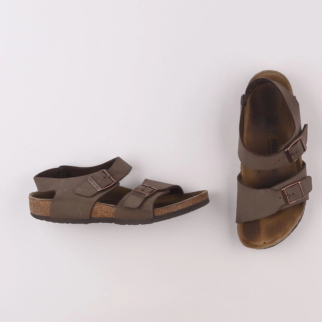 Birkenstock - sandales marron - pointure 34