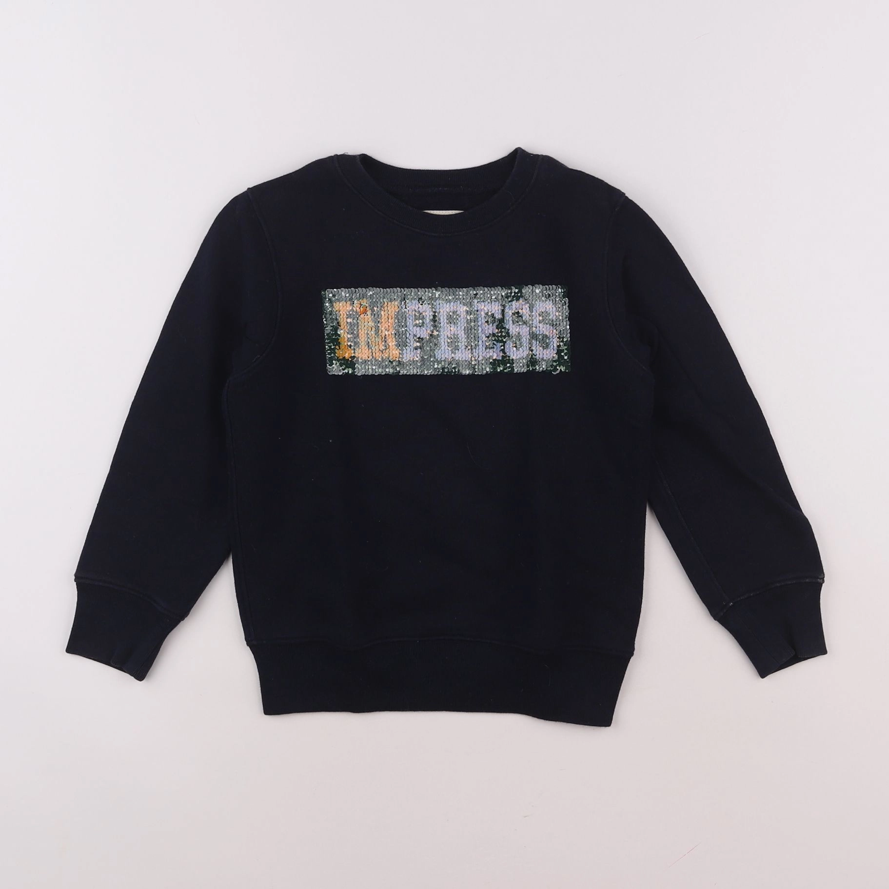 Bellerose - sweat bleu - 6 ans