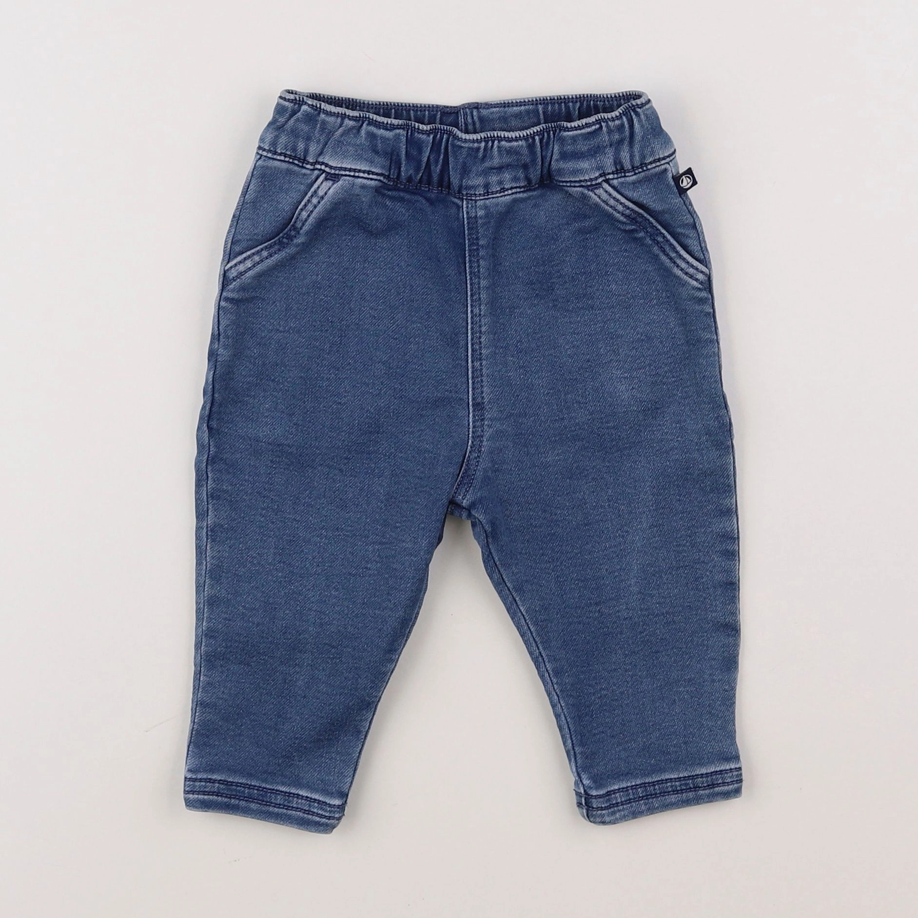 Petit Bateau - jean bleu - 6 mois