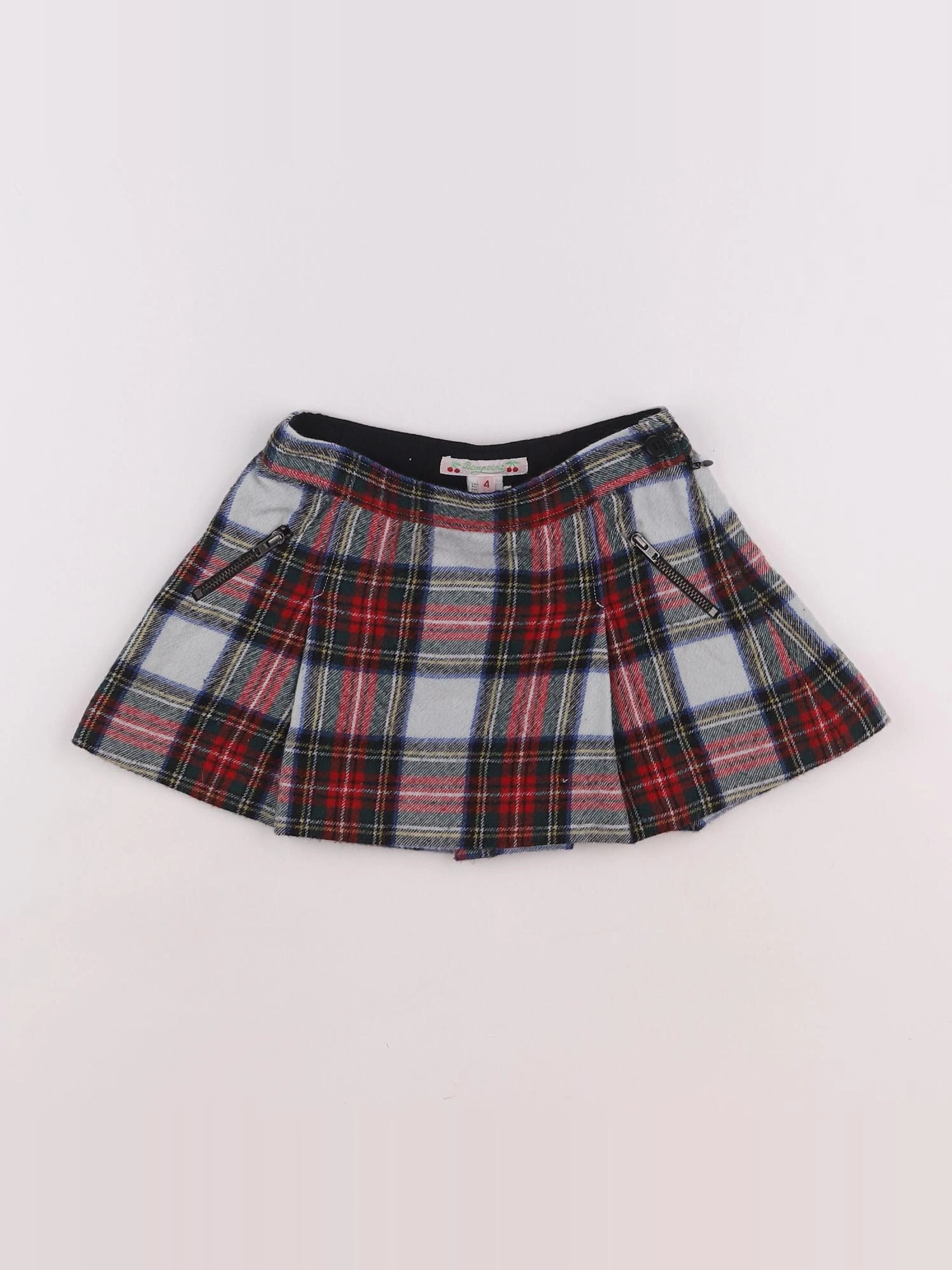 Bonpoint - jupe rouge - 4 ans