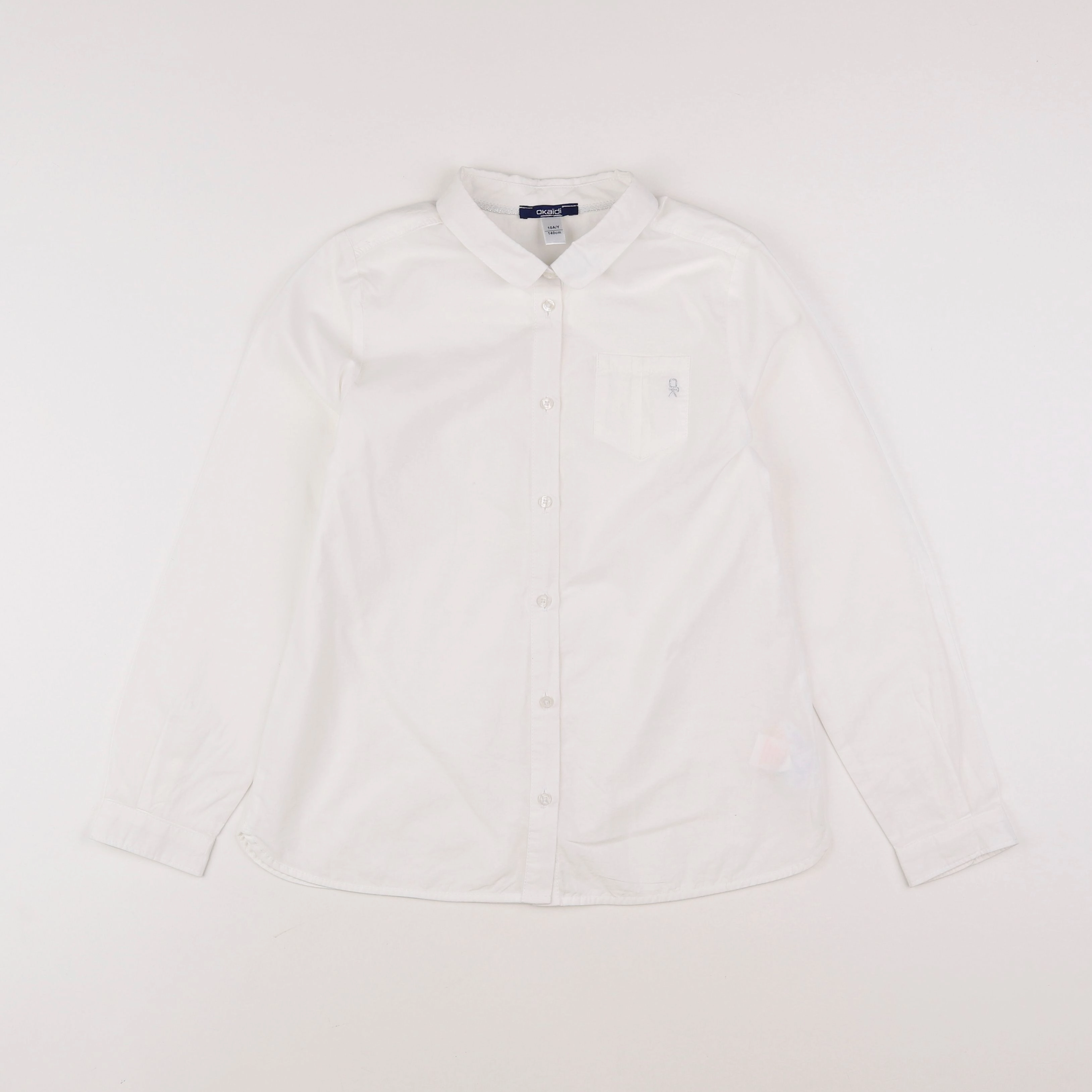 Okaidi - chemise blanc - 10 ans