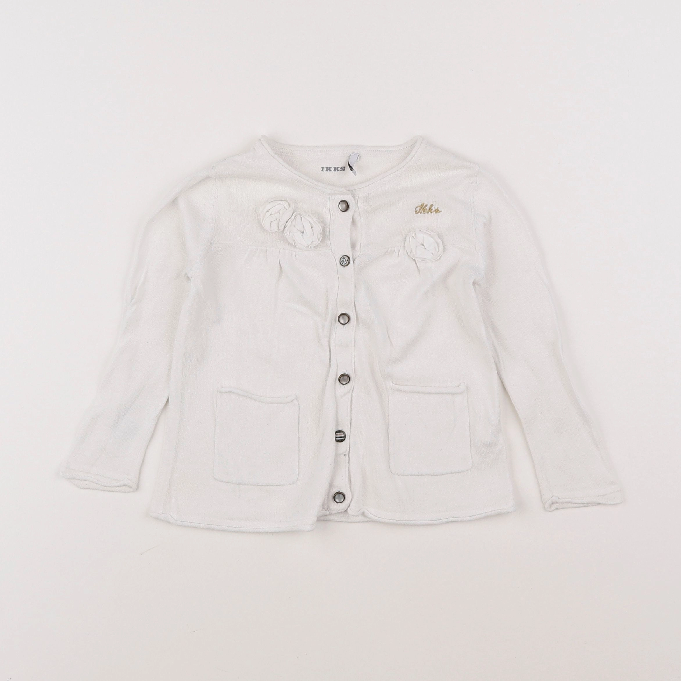 IKKS - gilet blanc - 2 ans